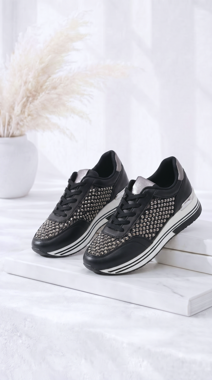 Sneaker Brilliant Shine *Schwarz*