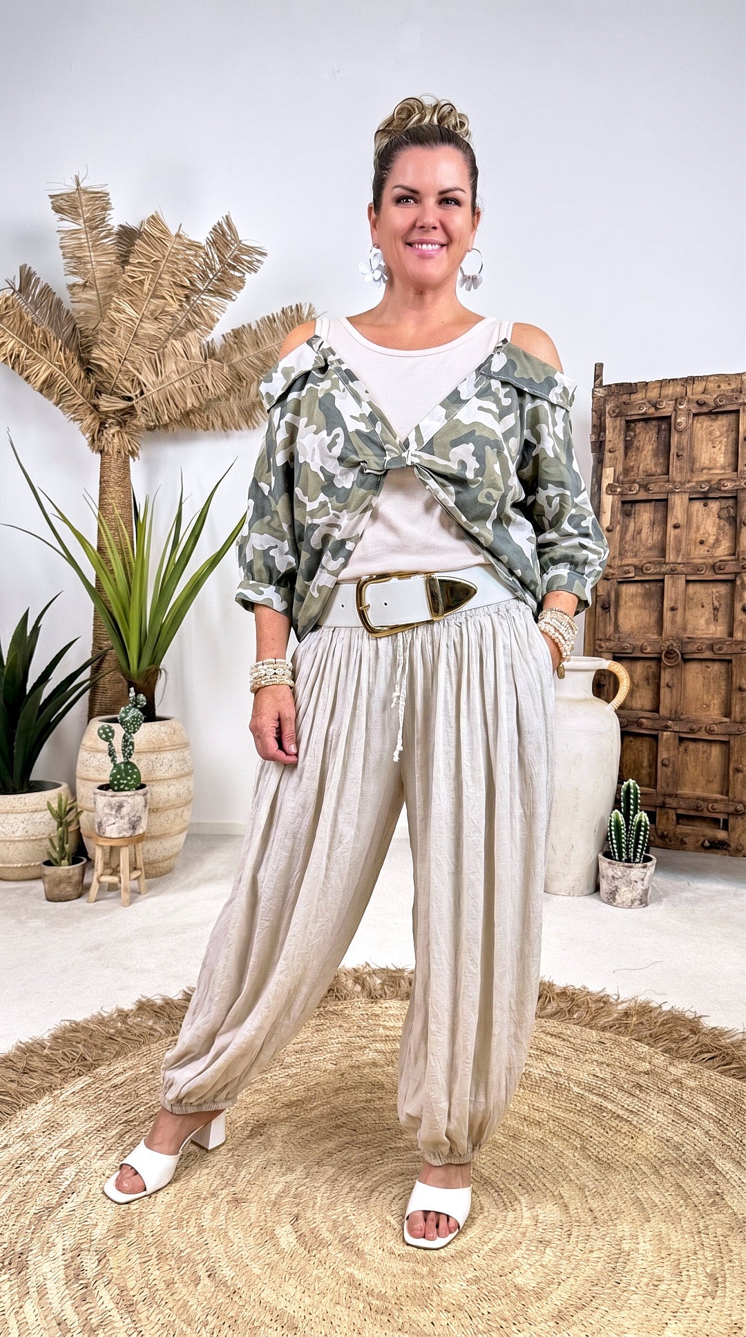 Shirt Camo Chic *Beige*