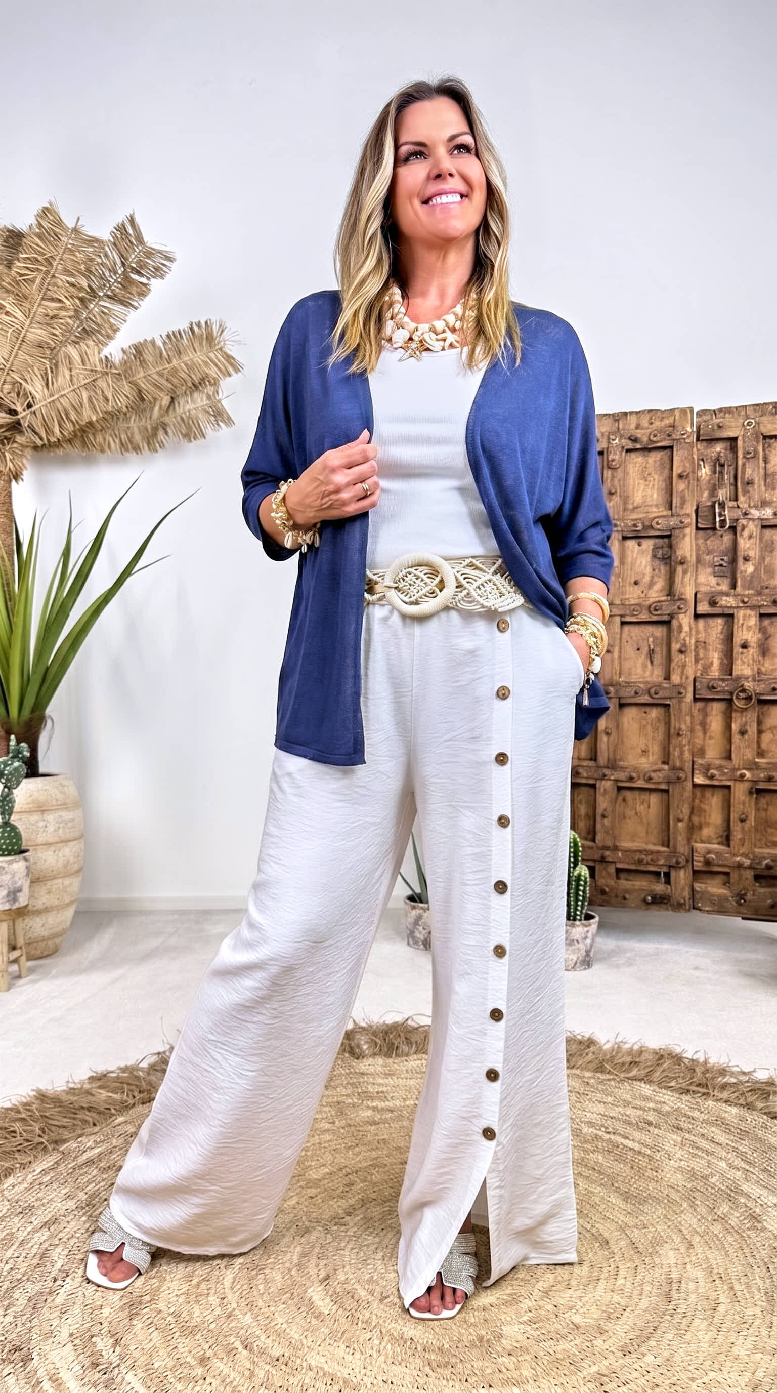 Dünner Cardigan Light Dream *Dunkelblau*