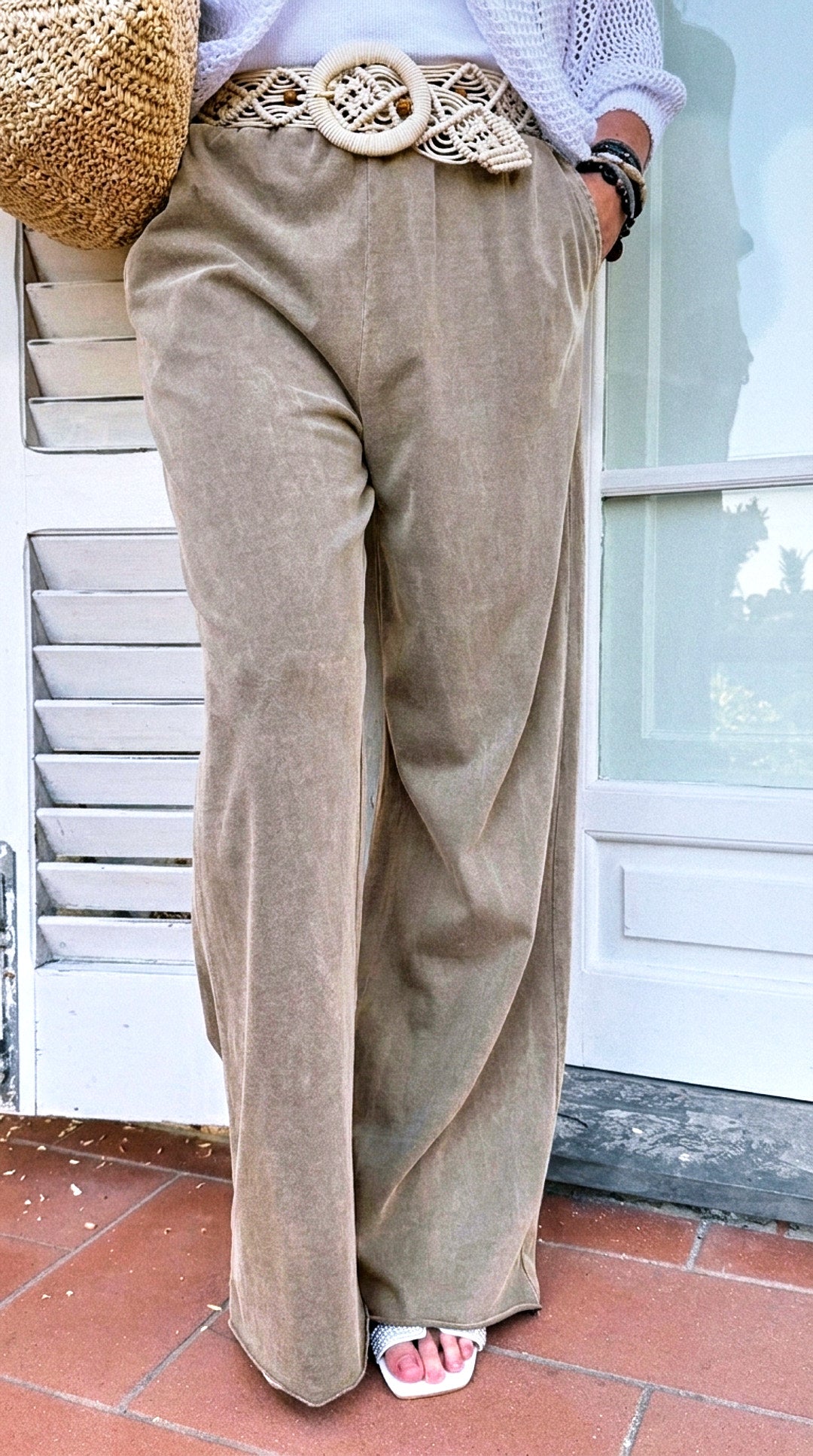 Sweathose Nazaré *Taupe*