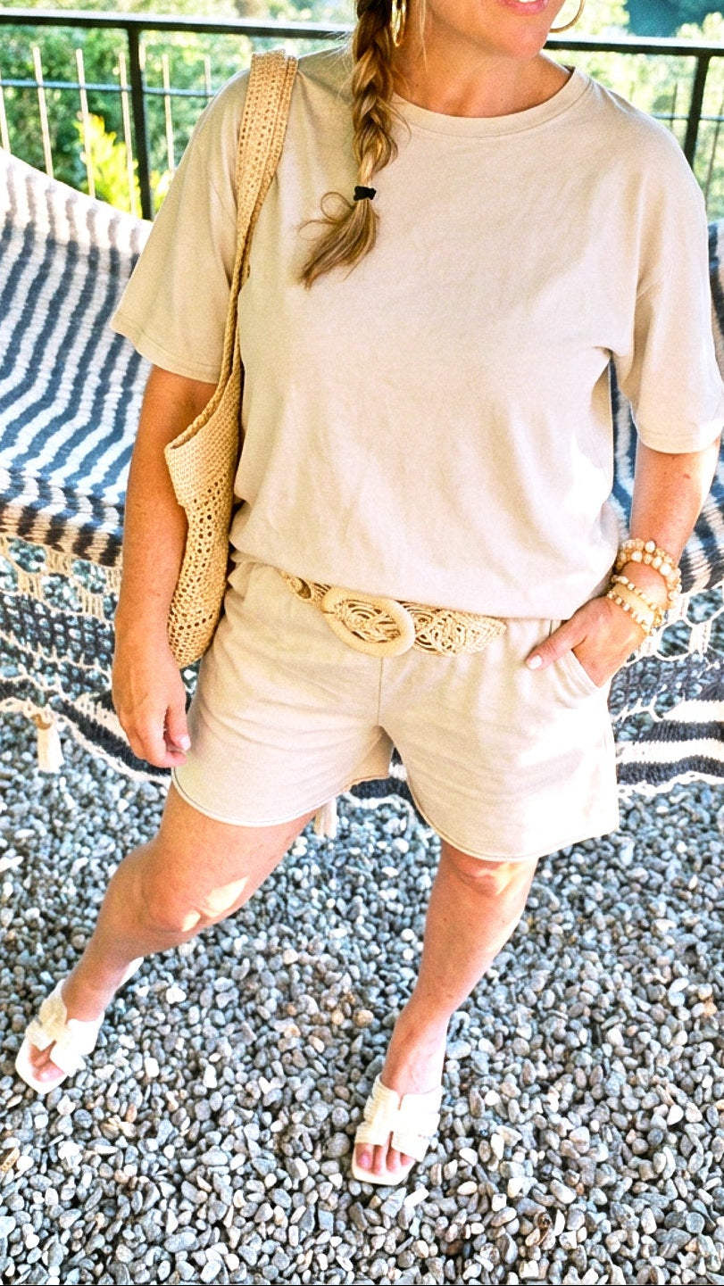 T-Shirt Carrara Vintage *Beige*
