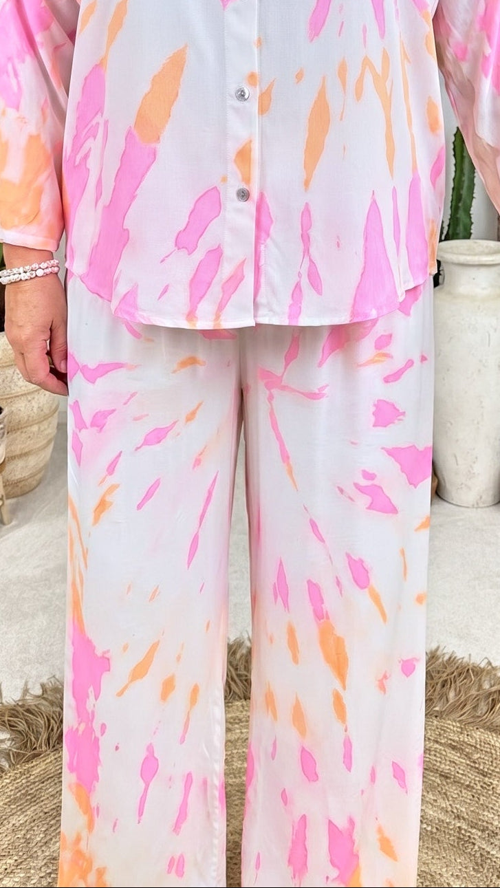 Bluse Batik Candy *Pink/Apricot*