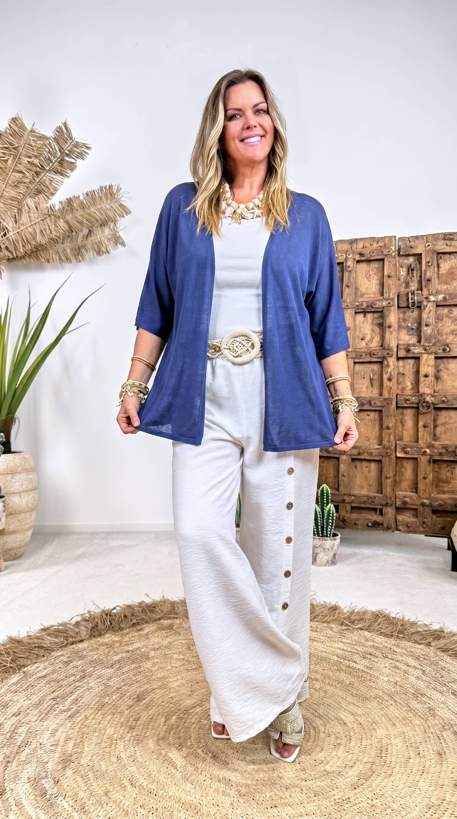 Dünner Cardigan Light Dream *Dunkelblau*