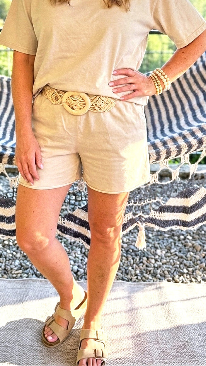 Kurze Hose Stromboli *Beige*
