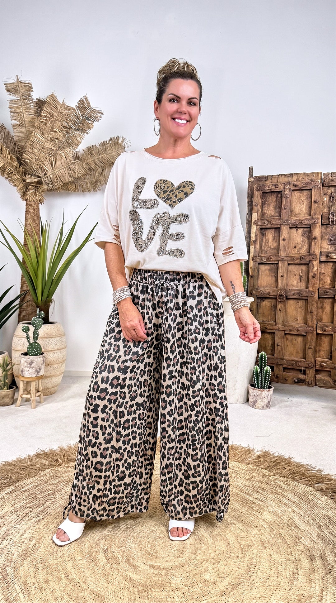 Shirt Heart of Leo *Beige*