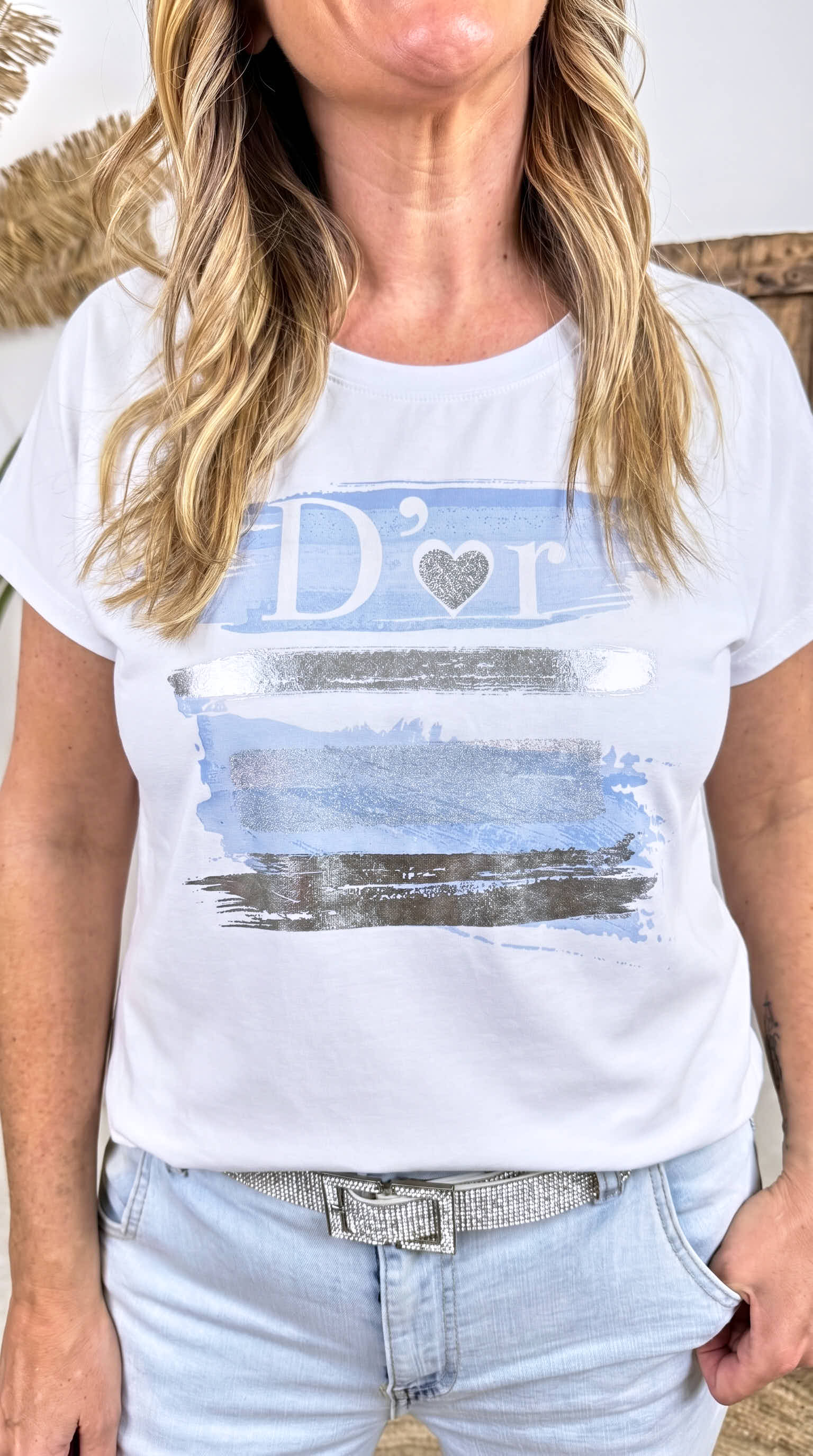 T-Shirt D'or *Blau*