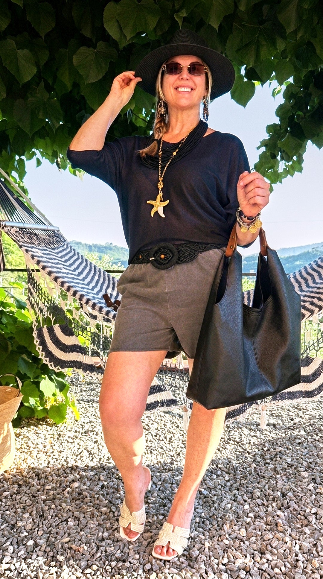 Strickshirt Skyros *Schwarz*