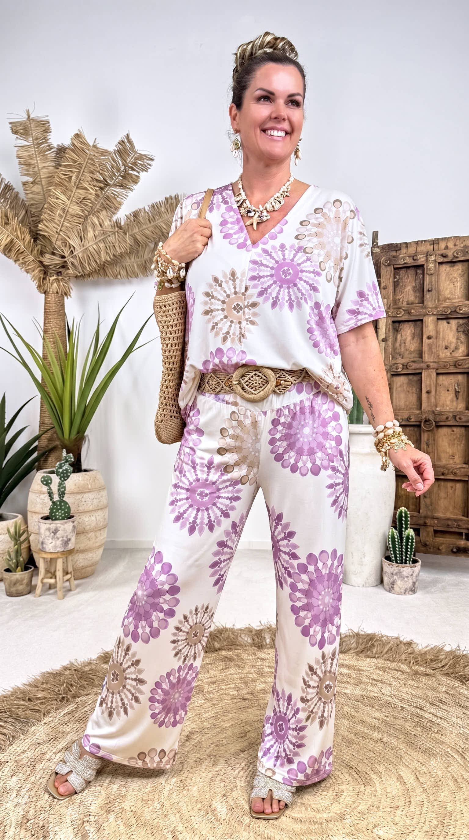 T-Shirt Mandala Reverie *Lila*