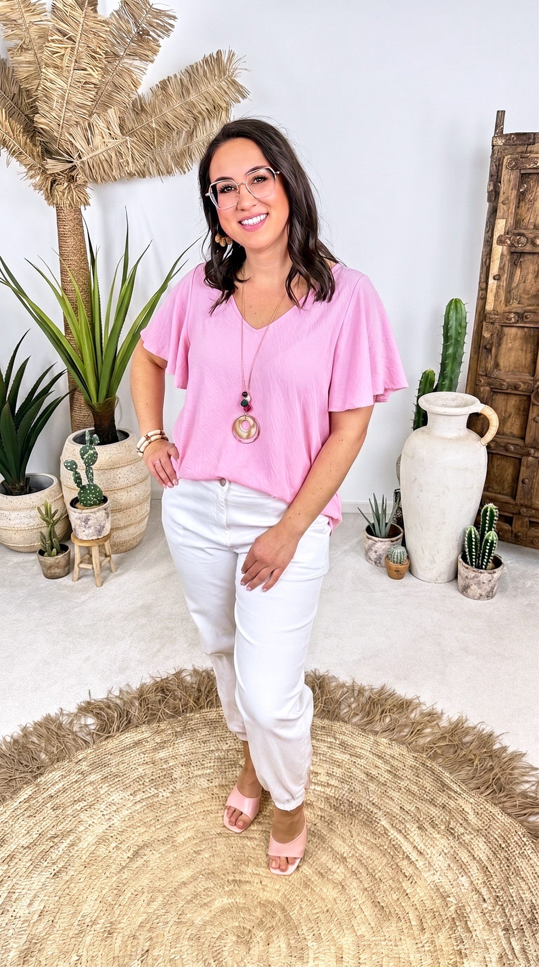 Blusenshirt Amalfi Mood *Rosa*