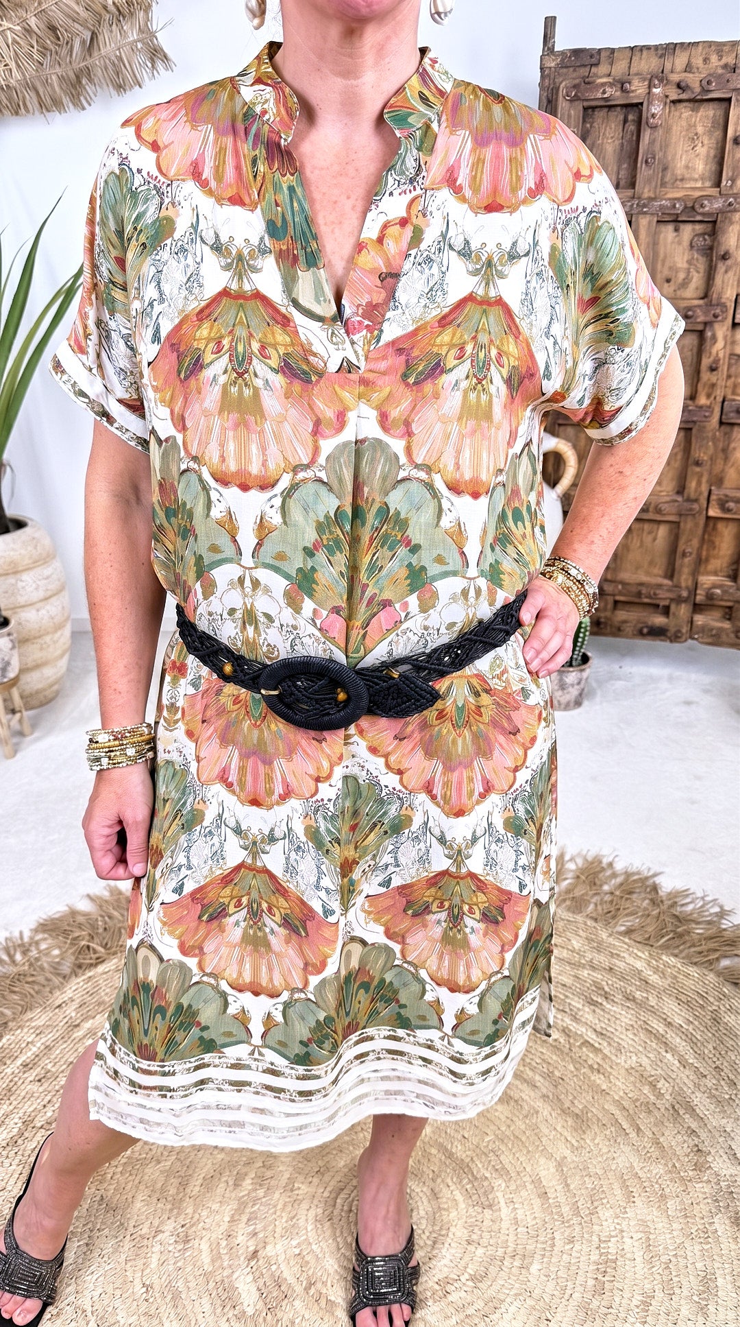 Kleid Fresco Botanica