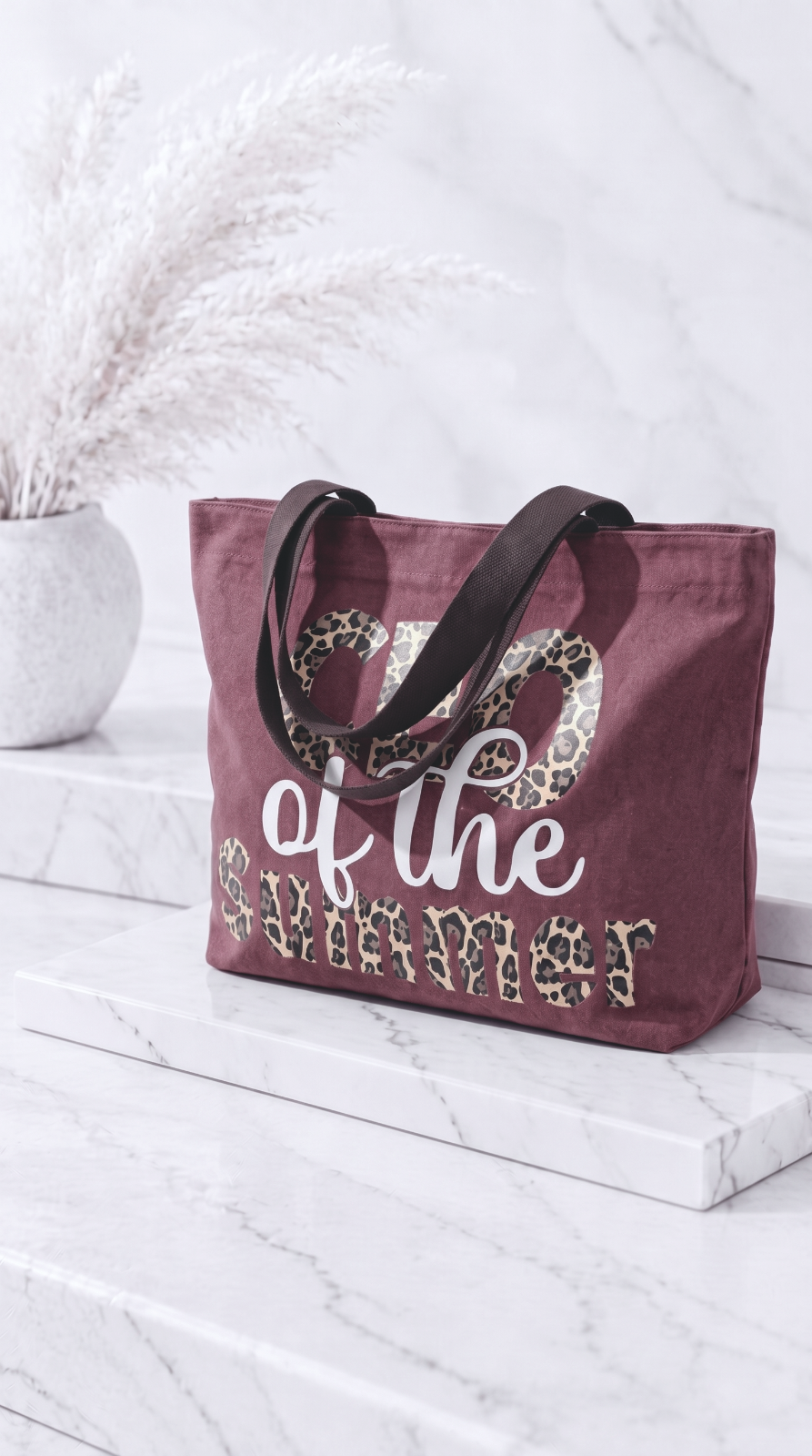 Shopper Power Beach Bag *Bordaux*
