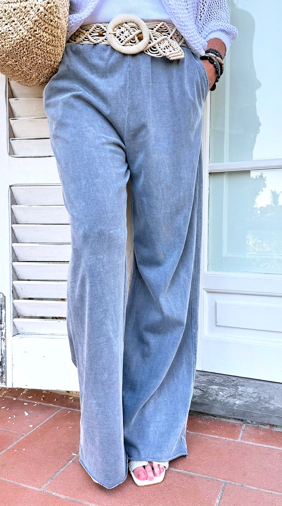 Sweathose Nazaré *Jeansblau*