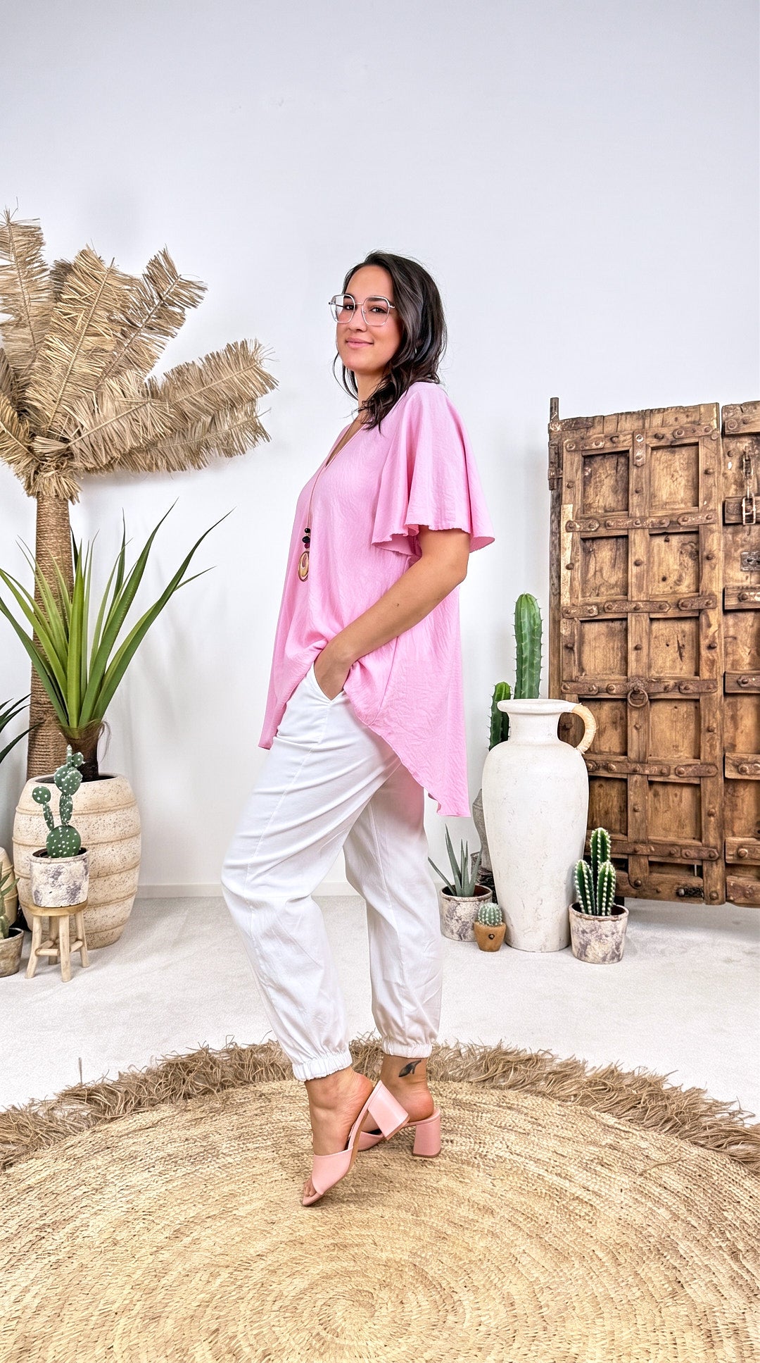 Blusenshirt Amalfi Mood *Rosa*