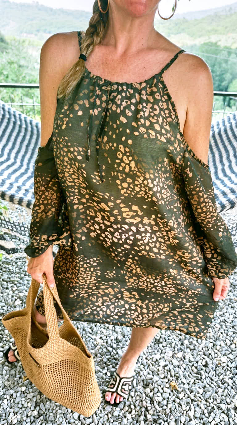 Kleid Soft Leo *Khaki*