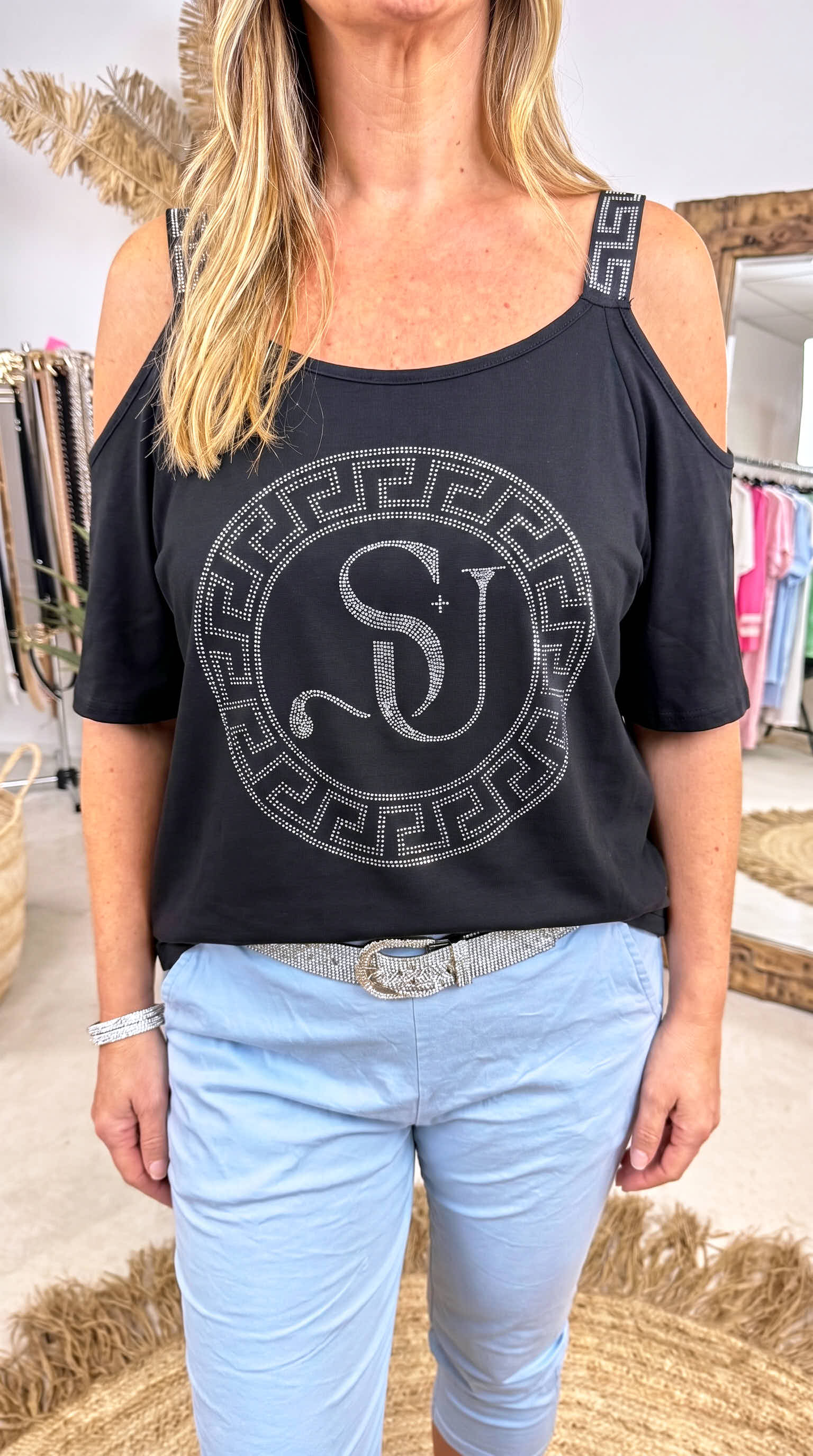 Shirt Iconic Glow *Schwarz*