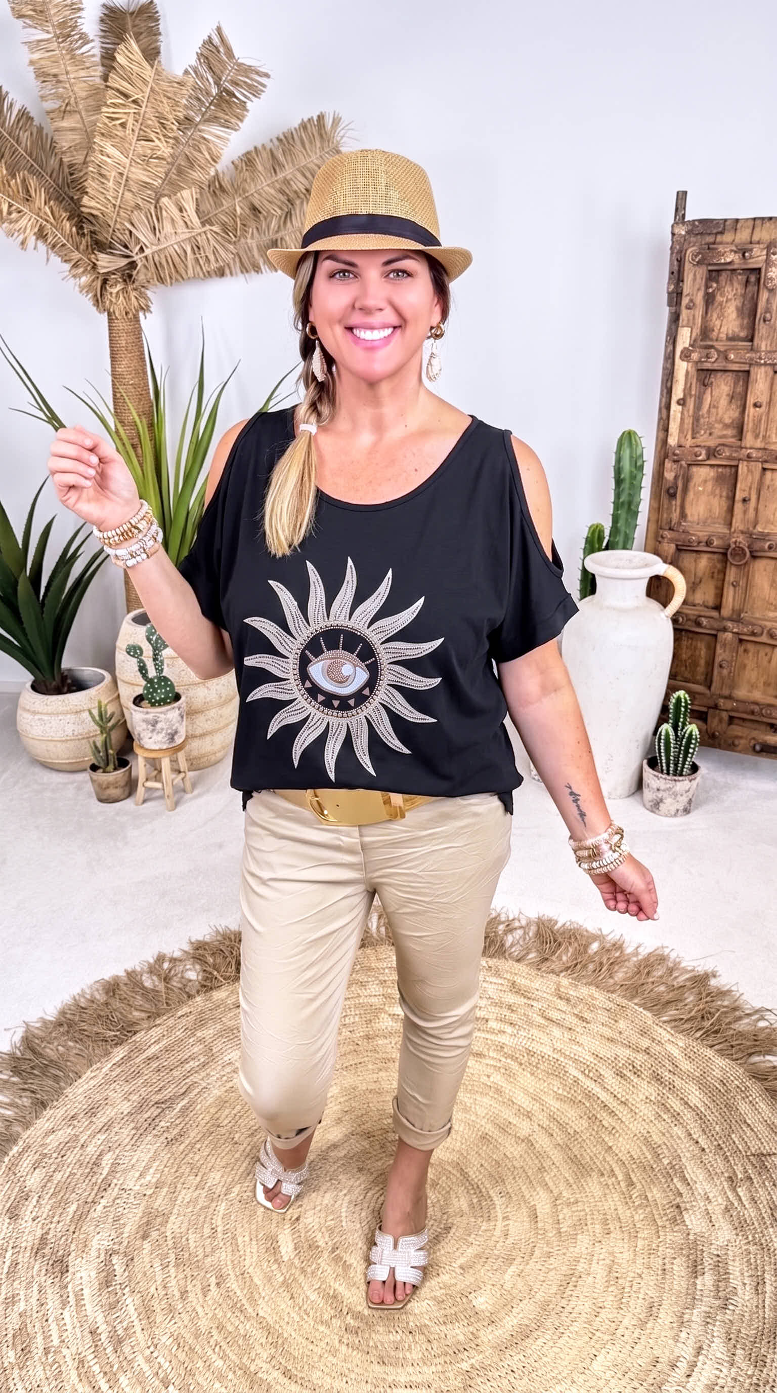 T-Shirt Solstice Eye *Schwarz*