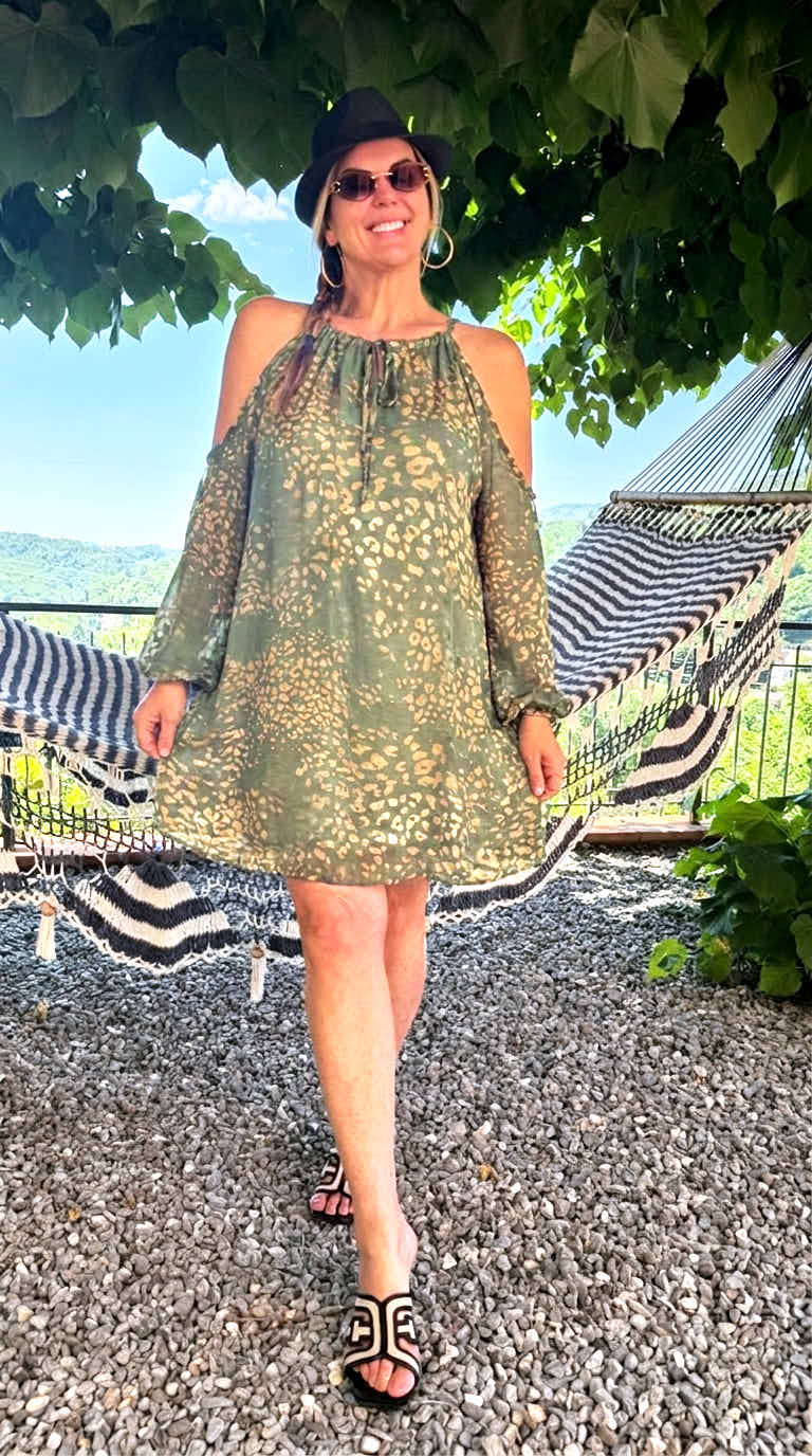 Kleid Soft Leo *Khaki*