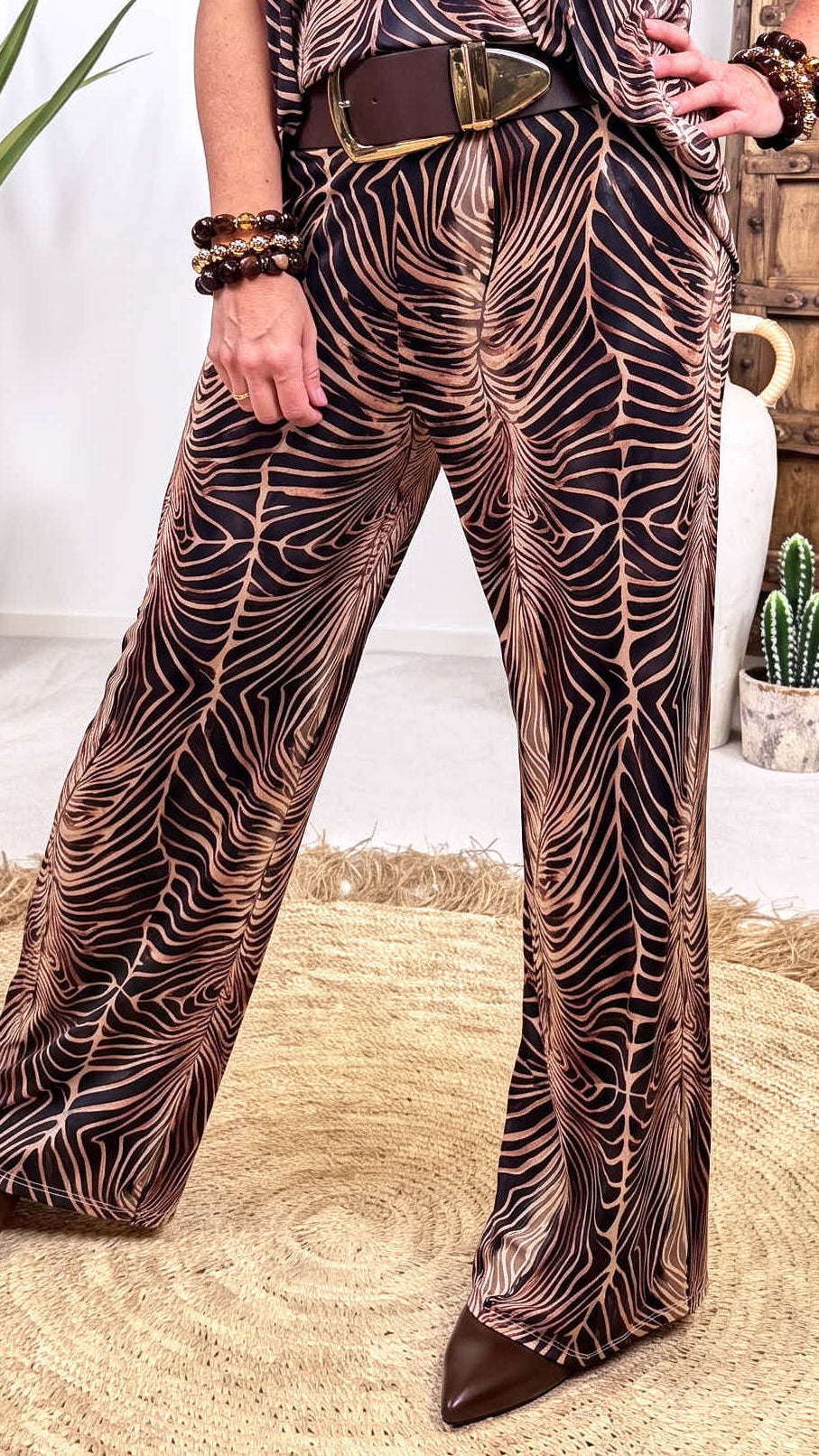 Culotte Hose Summer Flirt *Schwarz*