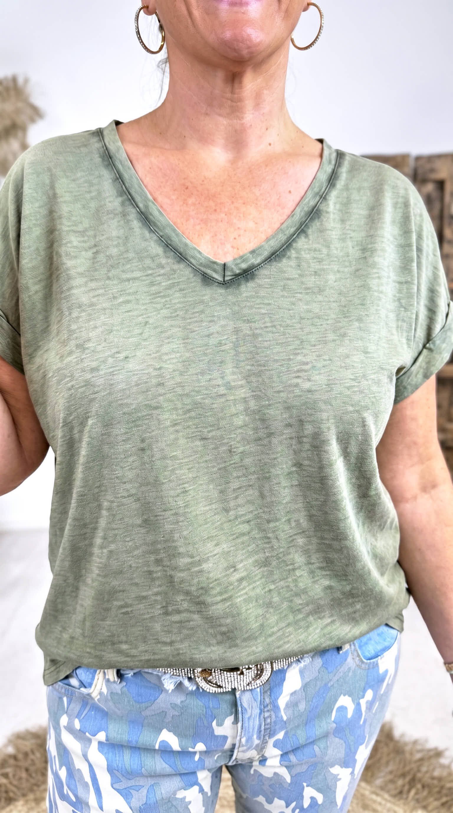 T-Shirt Iris *Khaki*