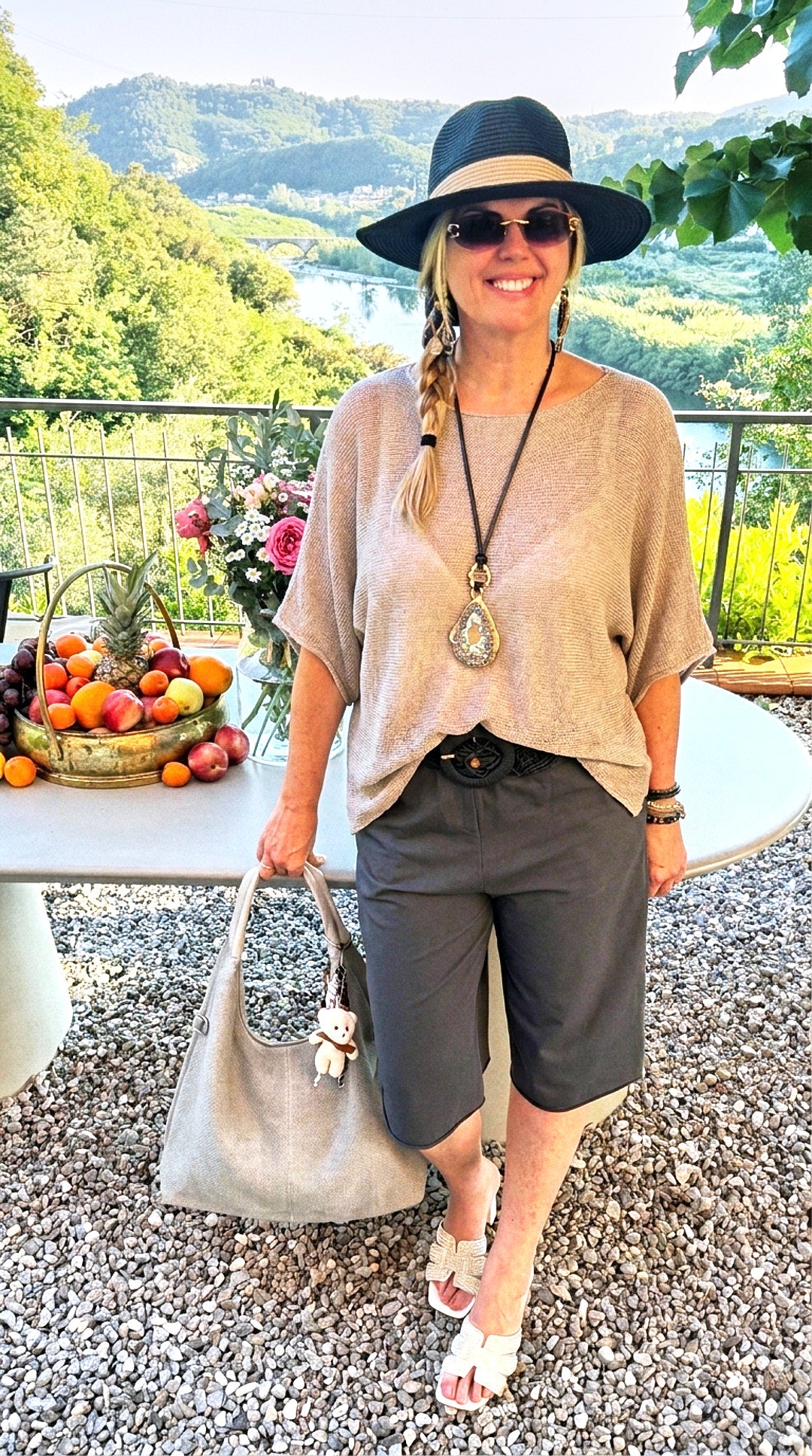 Strickshirt Velvet Knit *Taupe*