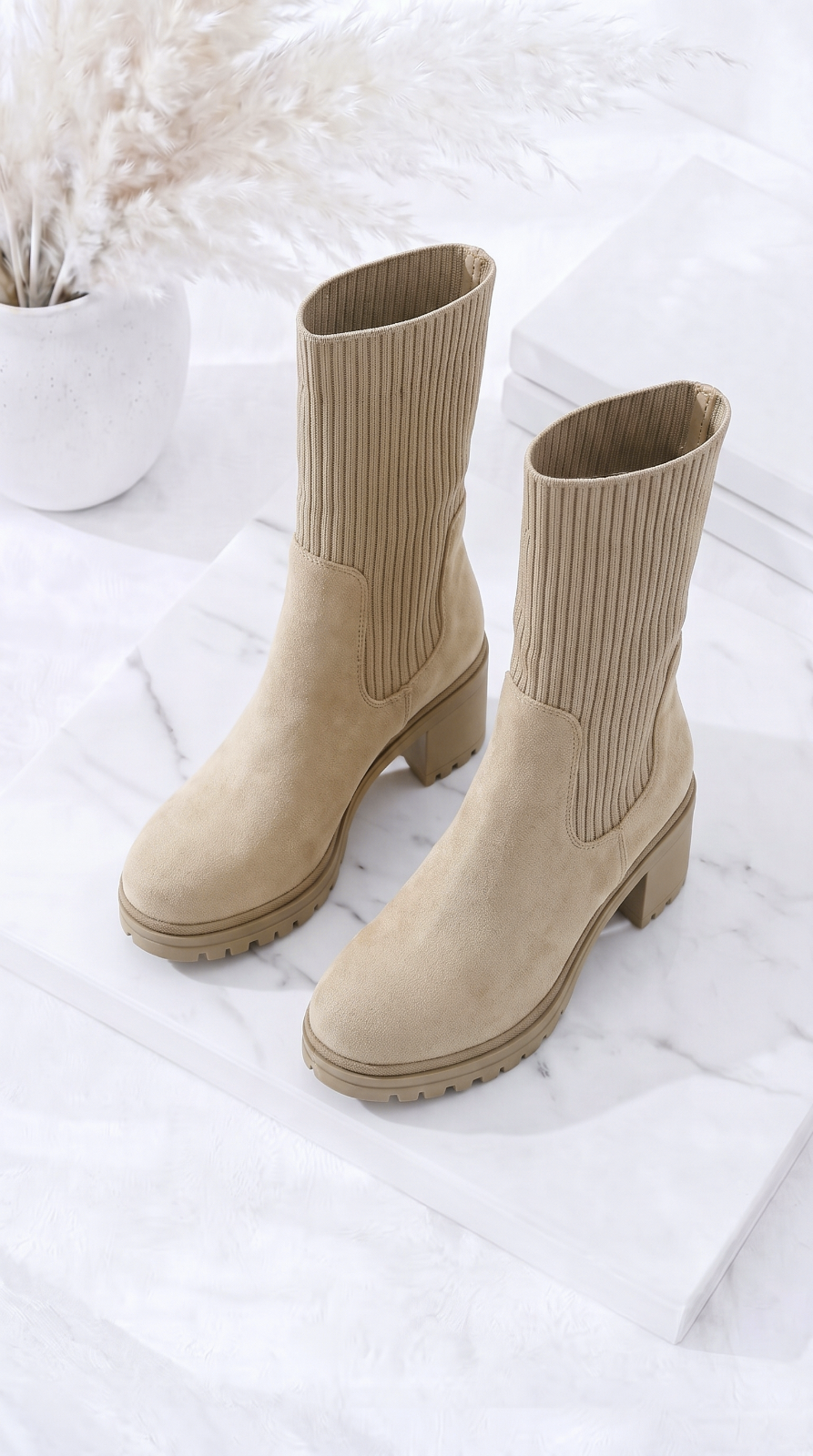 Stiefel Soft Empire *Beige*