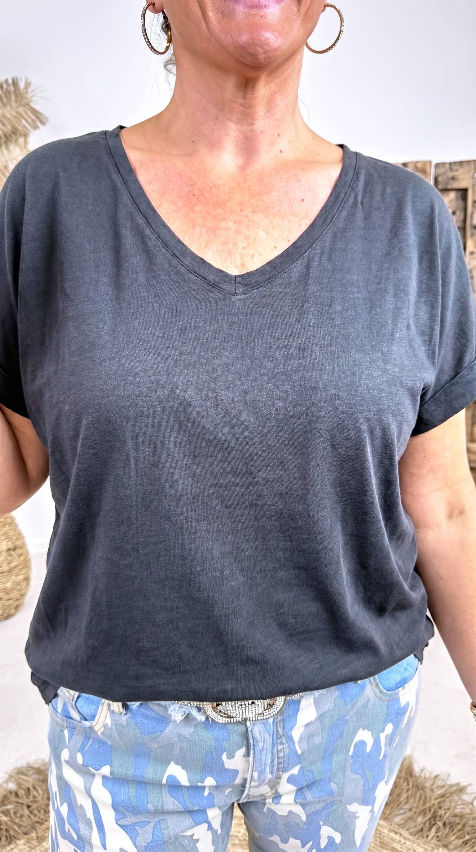 T-Shirt Iris *Schwarz*