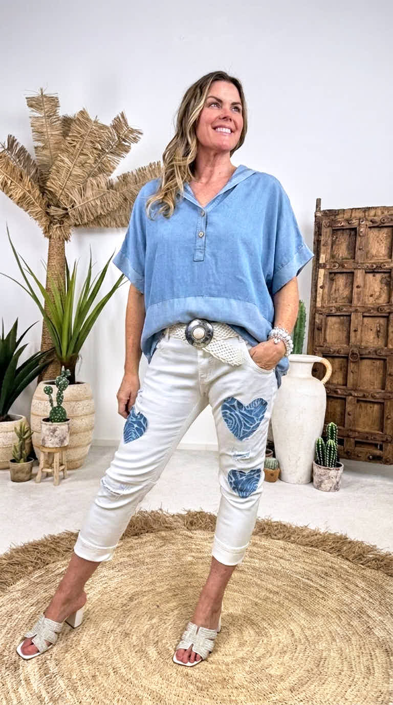 Blusenshirt Summer Splash