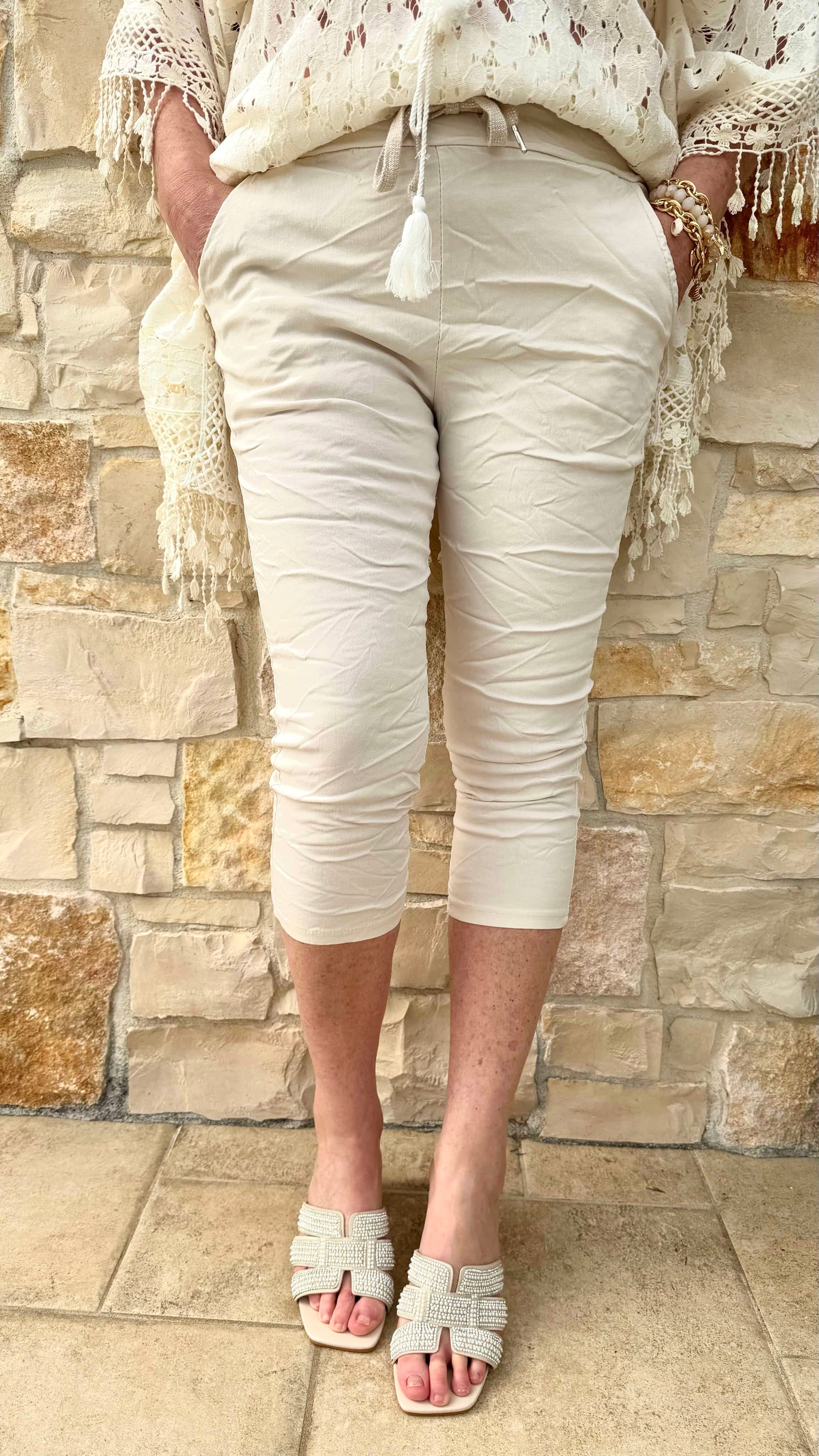 Caprihose Summer Ease *Creme*