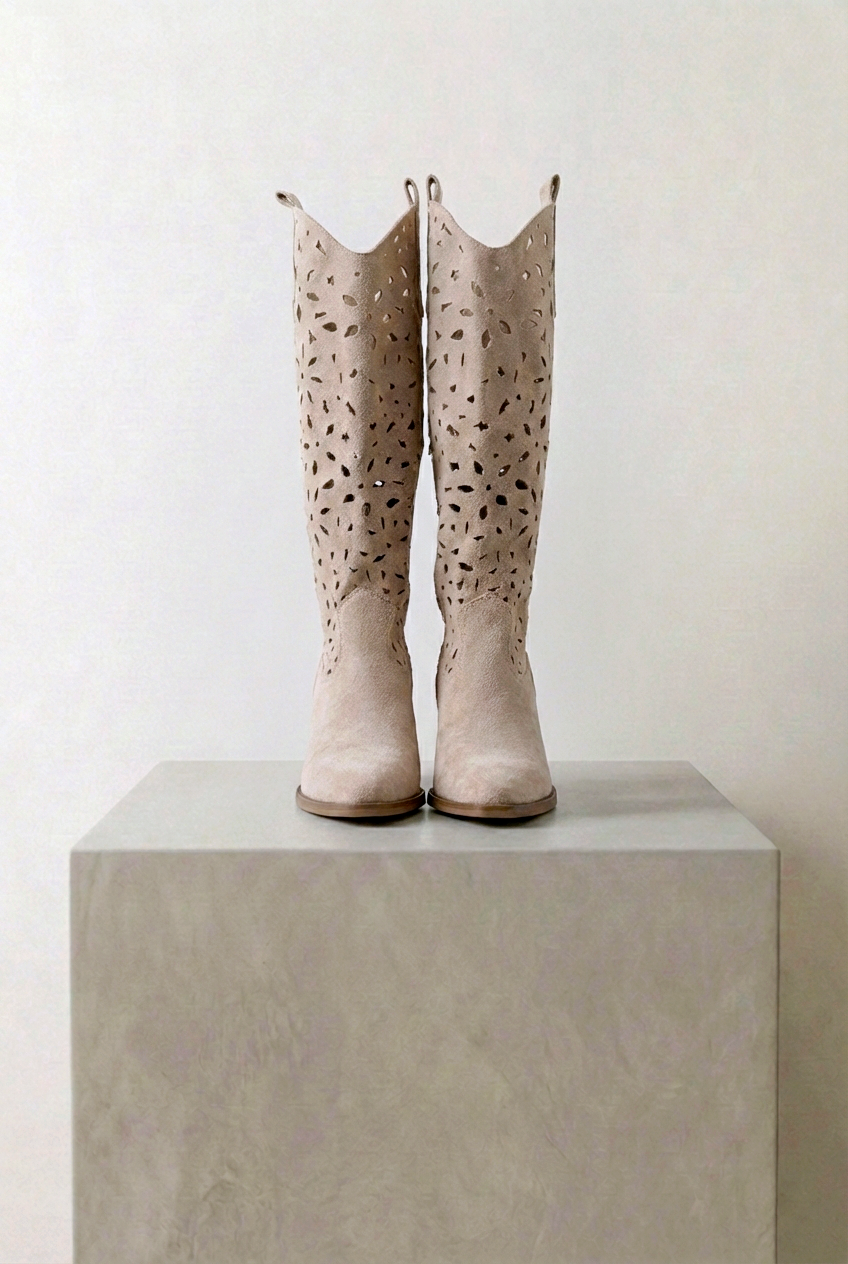 Stiefel Boho Bloom *Beige*