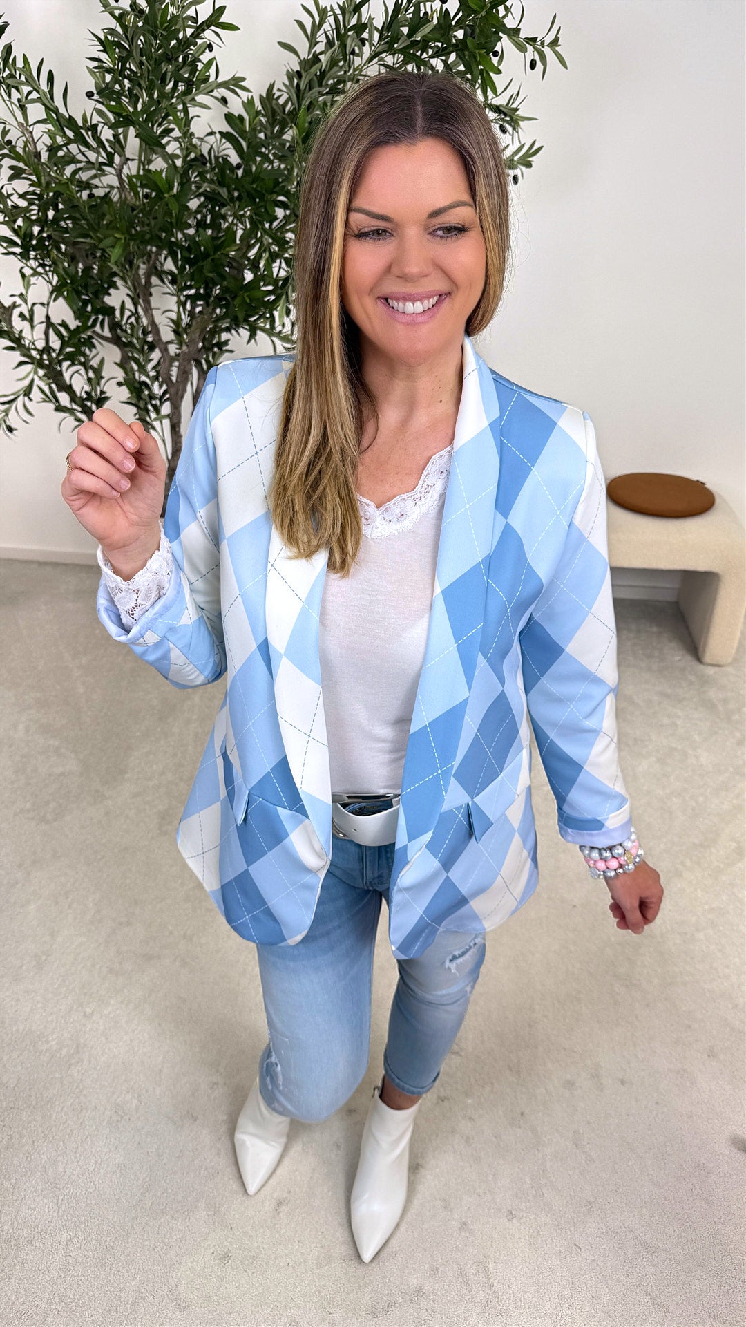 Blazer Cool Check Queen