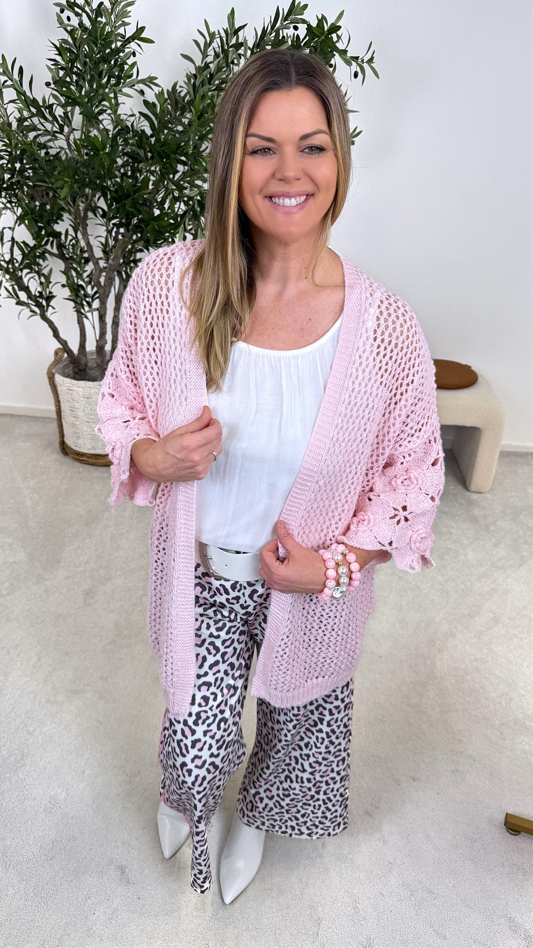 Strickjacke Easy Summer *Rosa*