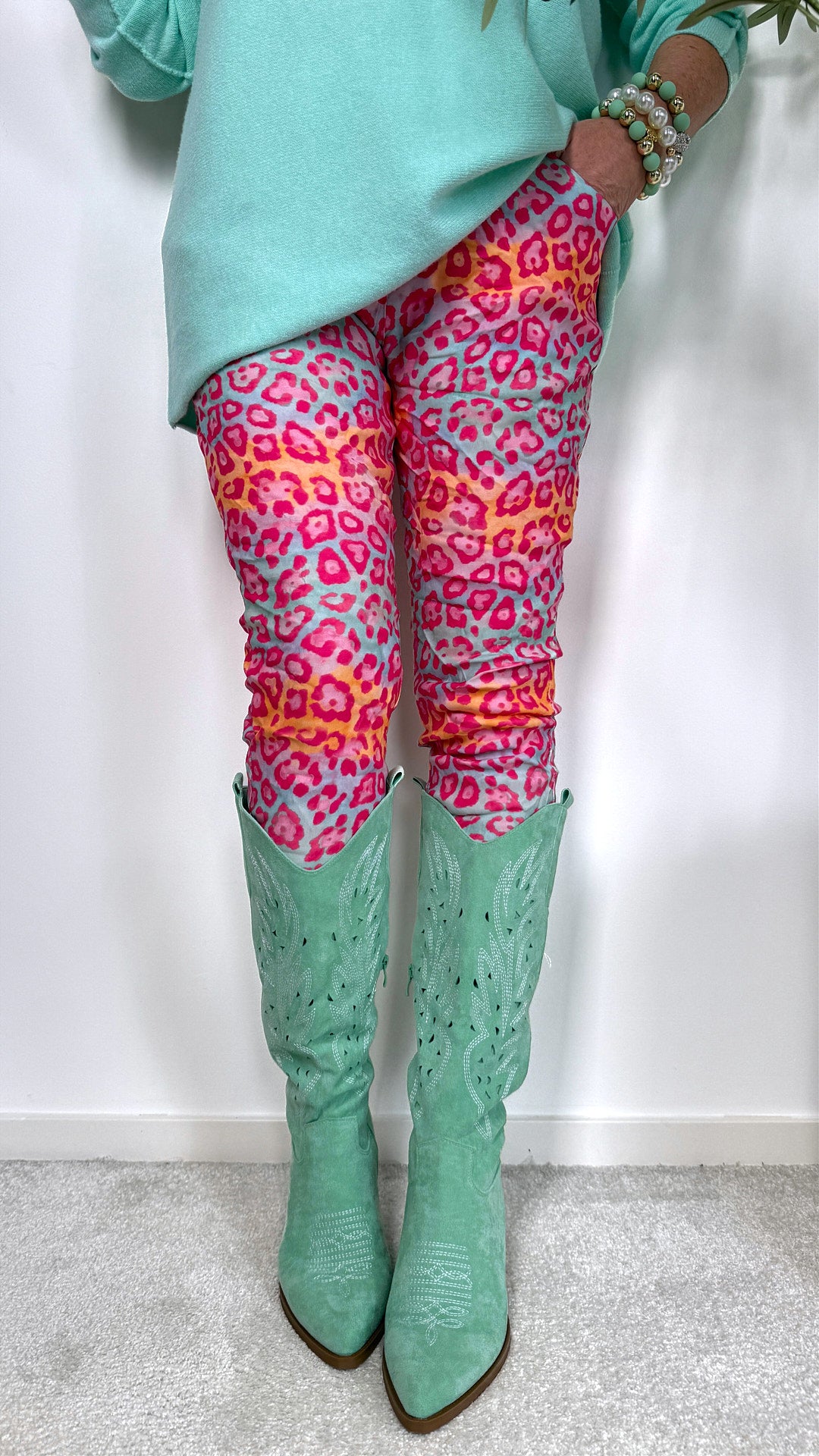 Jogpants Happy Rainbow *Pink*