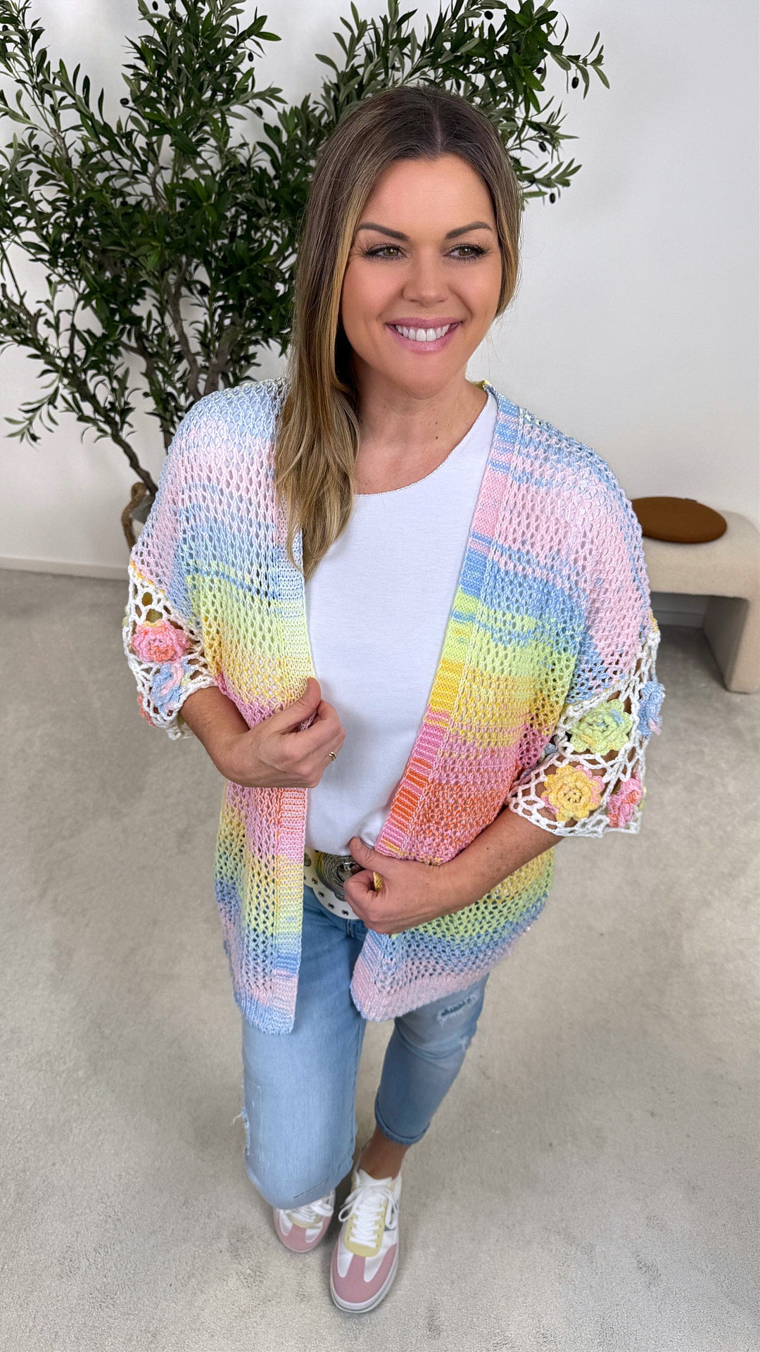 Strickjacke Soft Horizon *Bunt*