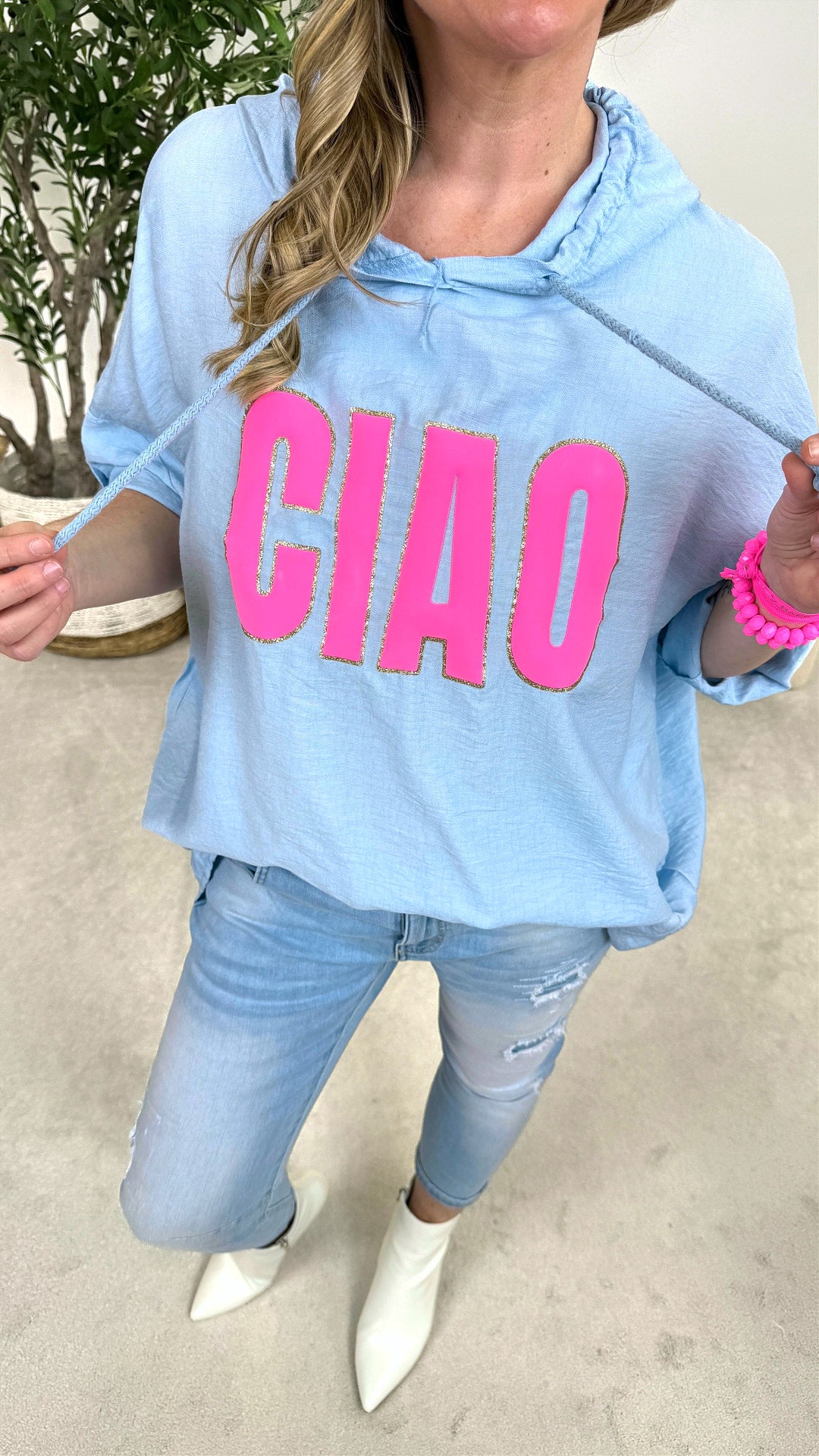 Blusenshirt Ciao Winter *Blau*