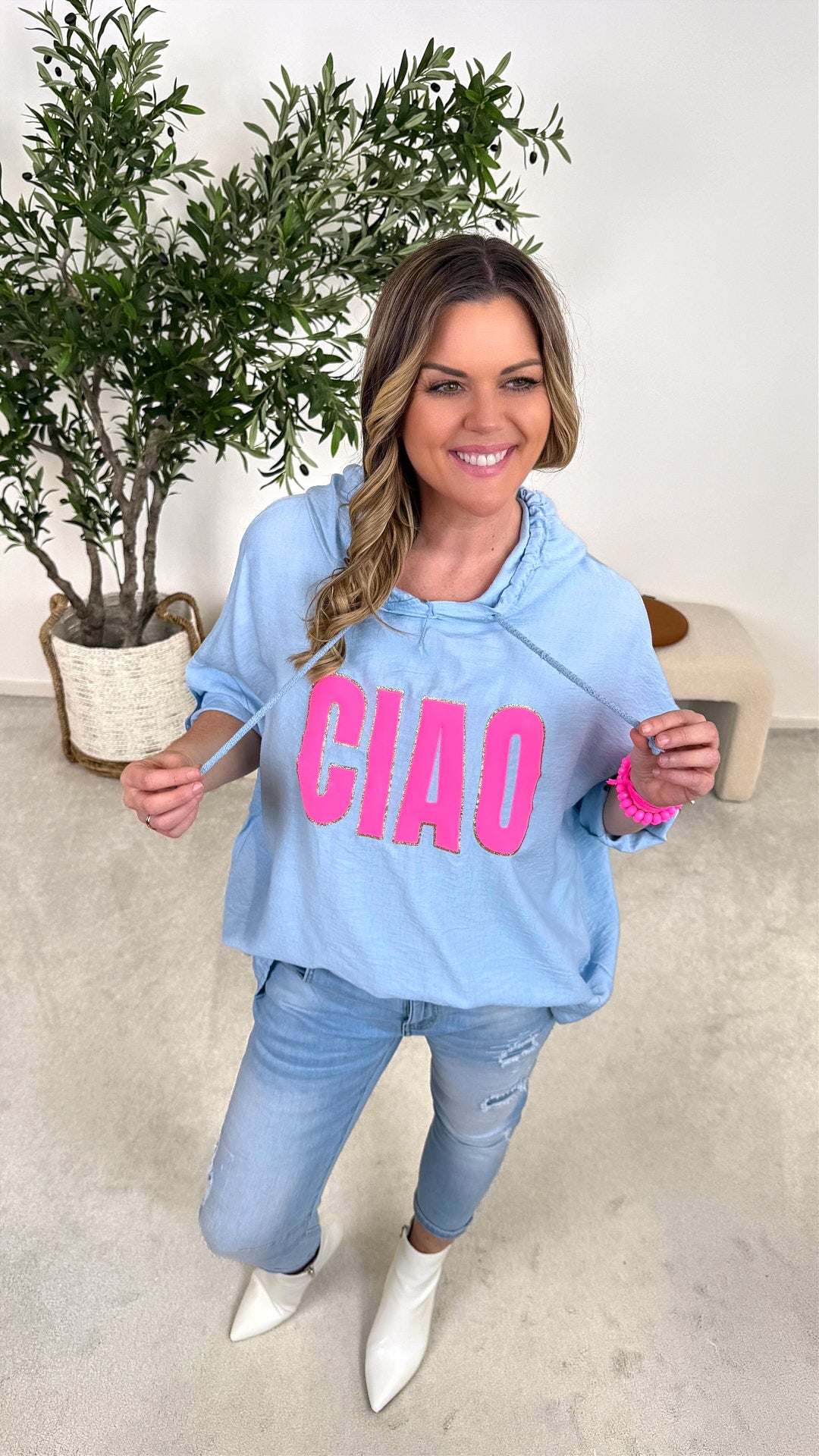 Blusenshirt Ciao Winter *Blau*