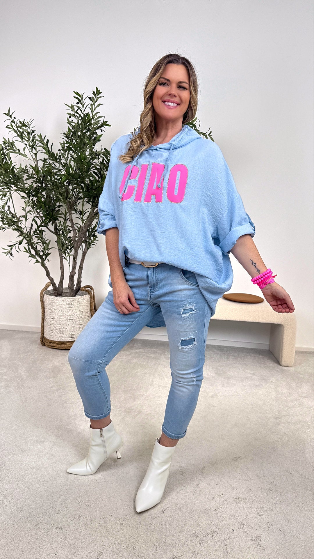 Blusenshirt Ciao Winter *Blau*