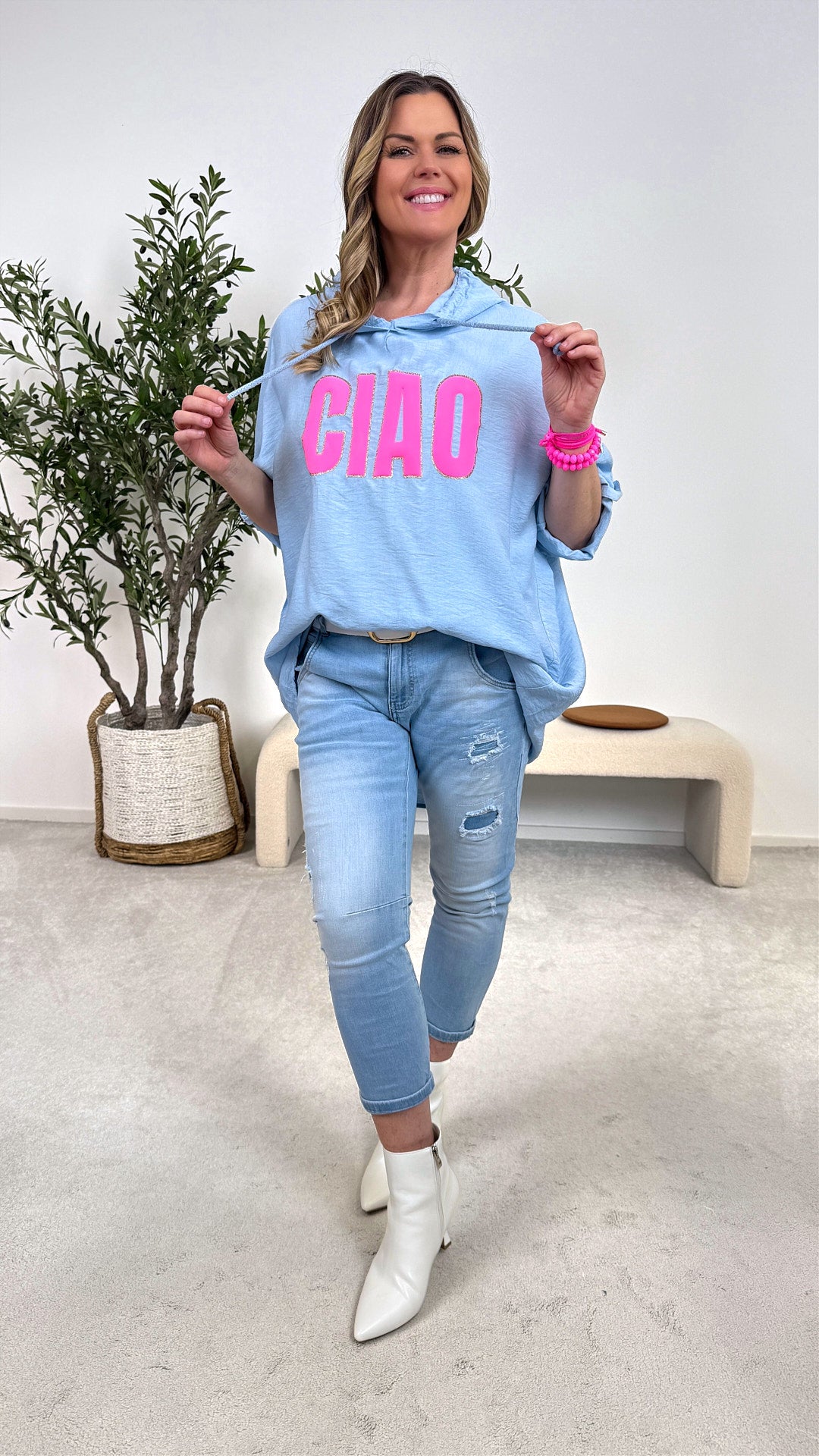 Blusenshirt Ciao Winter *Blau*