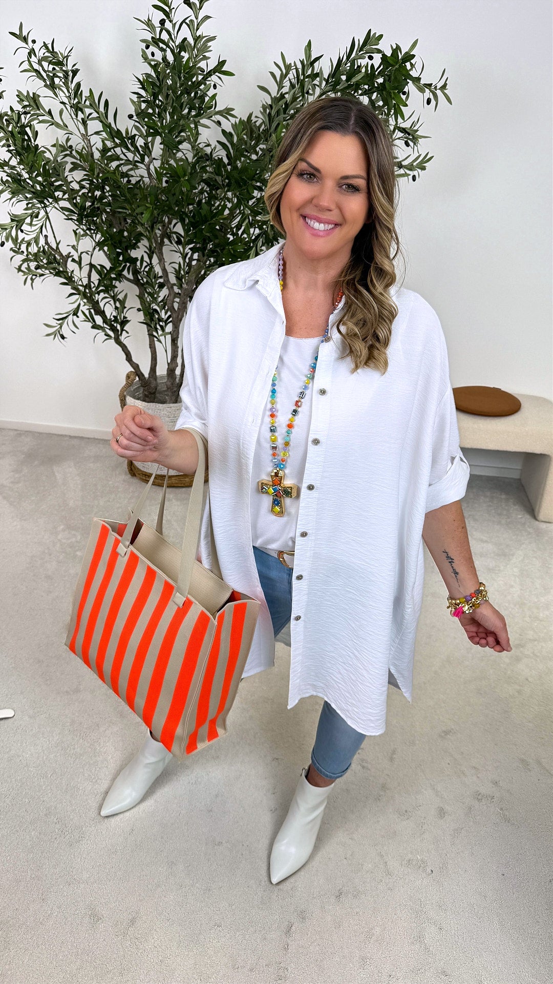 Bluse Iconic Summer *Weiß*