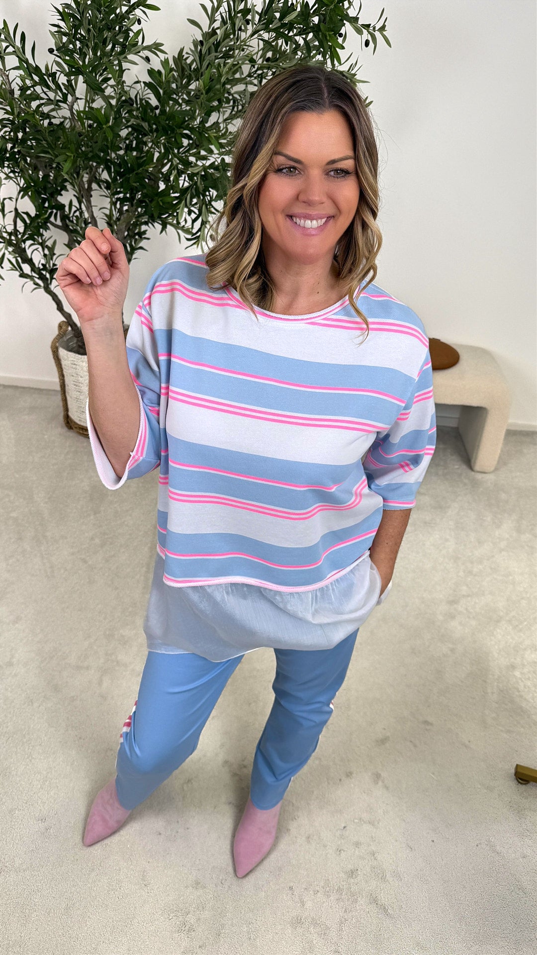 Sweatshirt Layer Queen *Weiß*