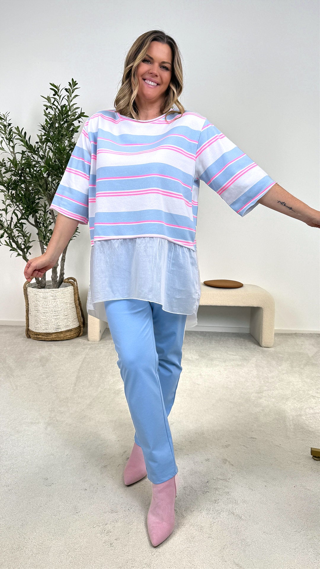 Sweatshirt Layer Queen *Weiß*