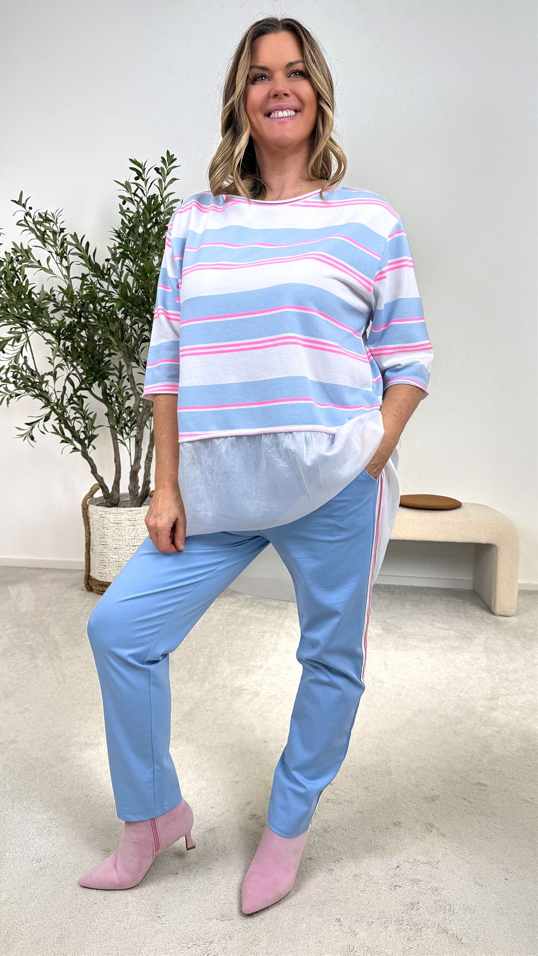 Sweatshirt Layer Queen *Weiß*
