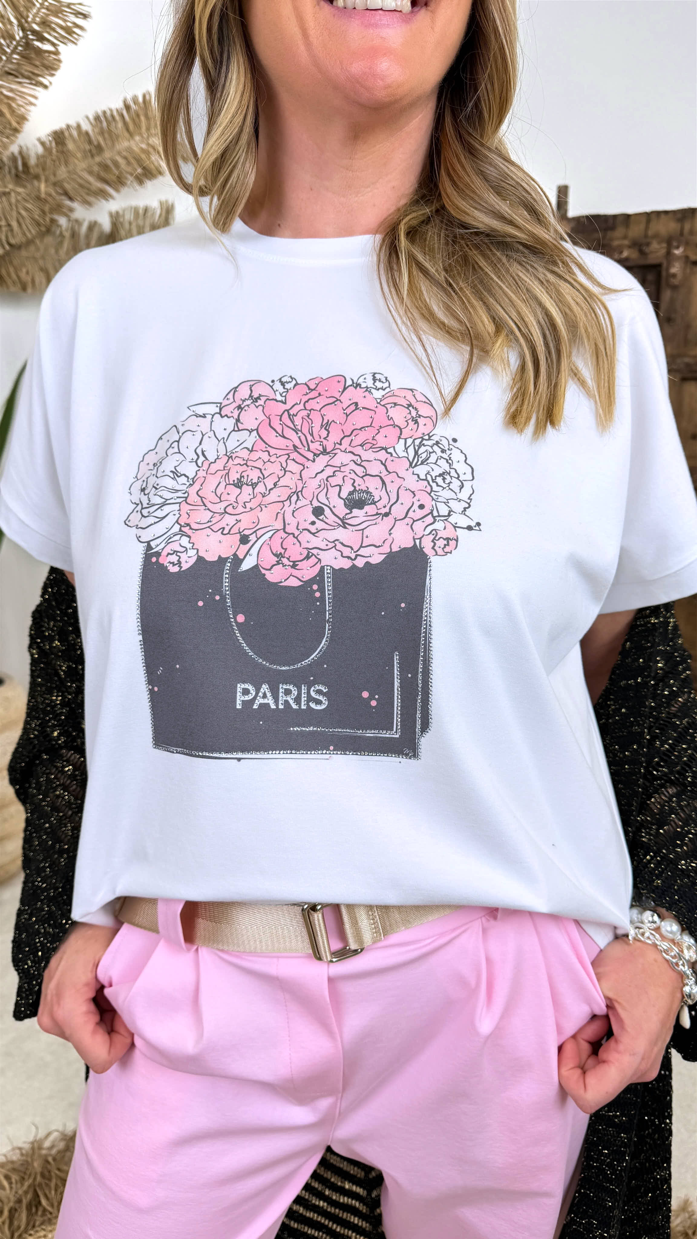 T-Shirt Flowers in Paris *Big Size*
