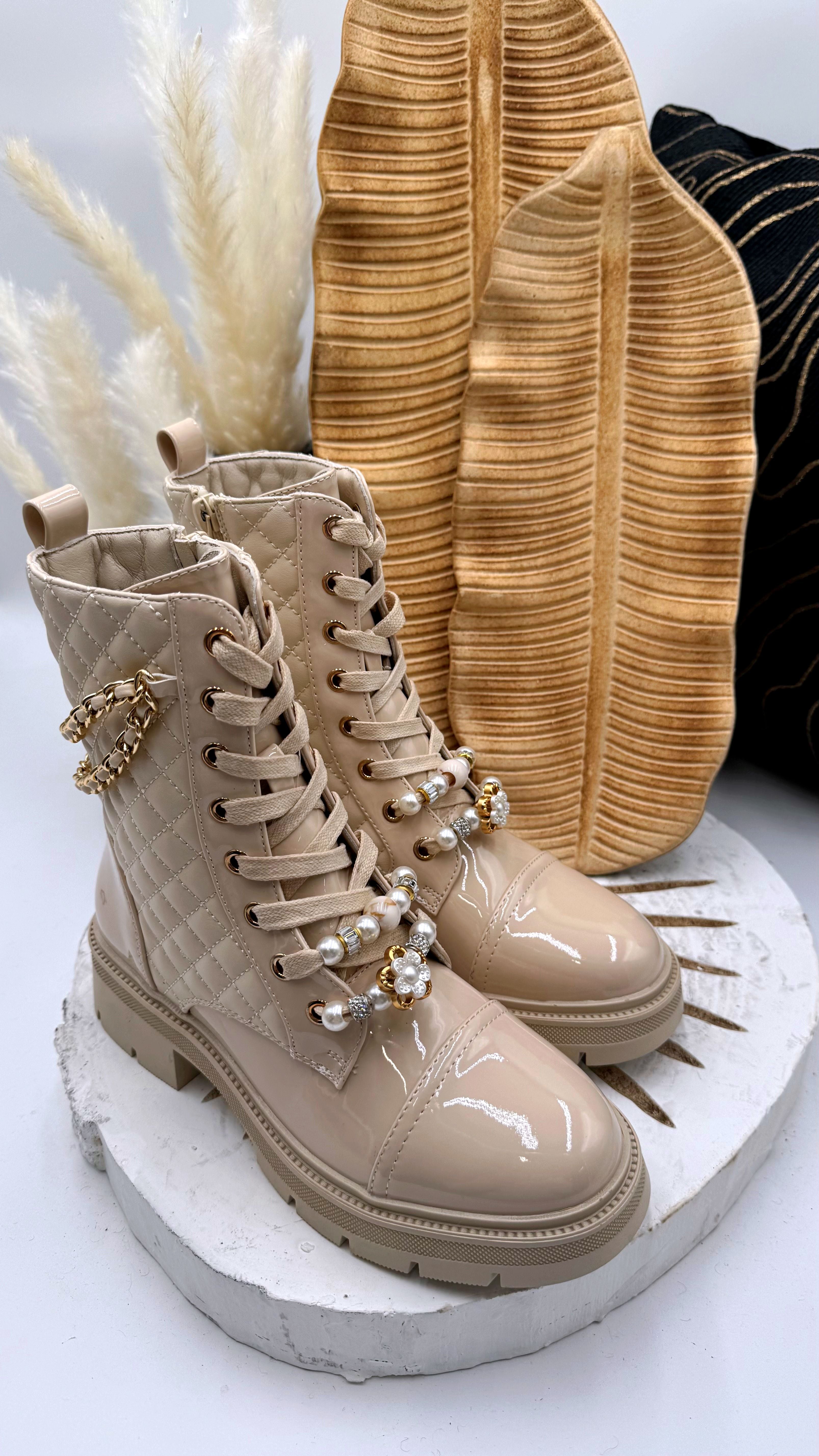 Boots Pearl Riot *Beige*