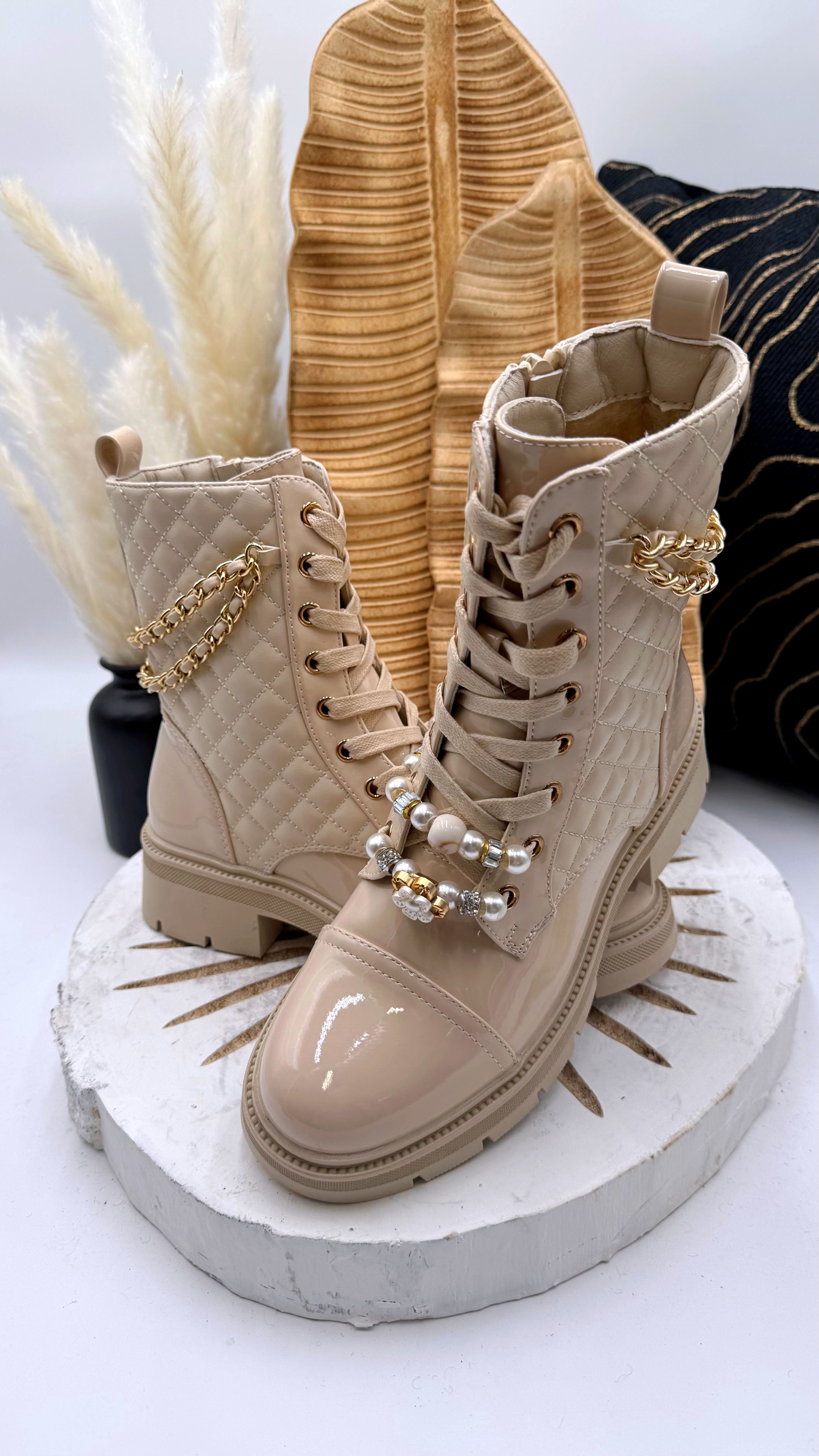 Boots Pearl Riot *Beige*