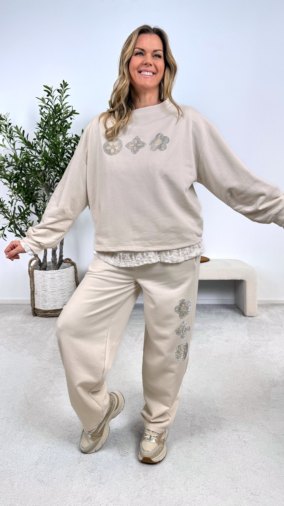 Sweatshirt Gentle Glow *Creme*