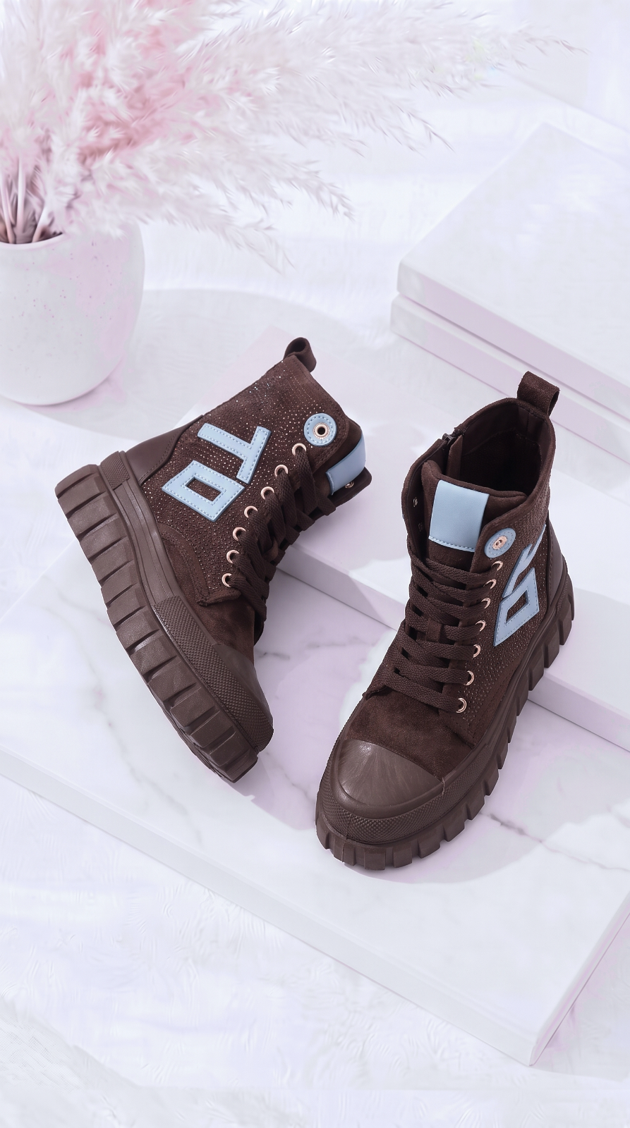 Hight-Sneaker Nebula Drift *Schoko*