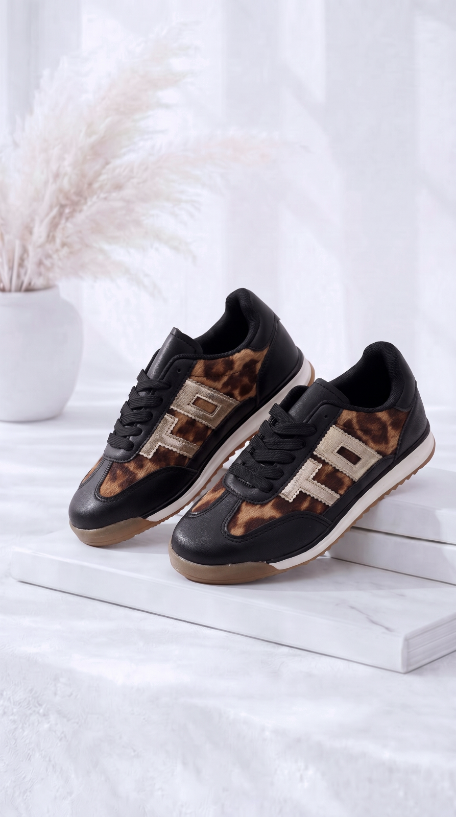 Sneaker Leoparda *Schwarz*
