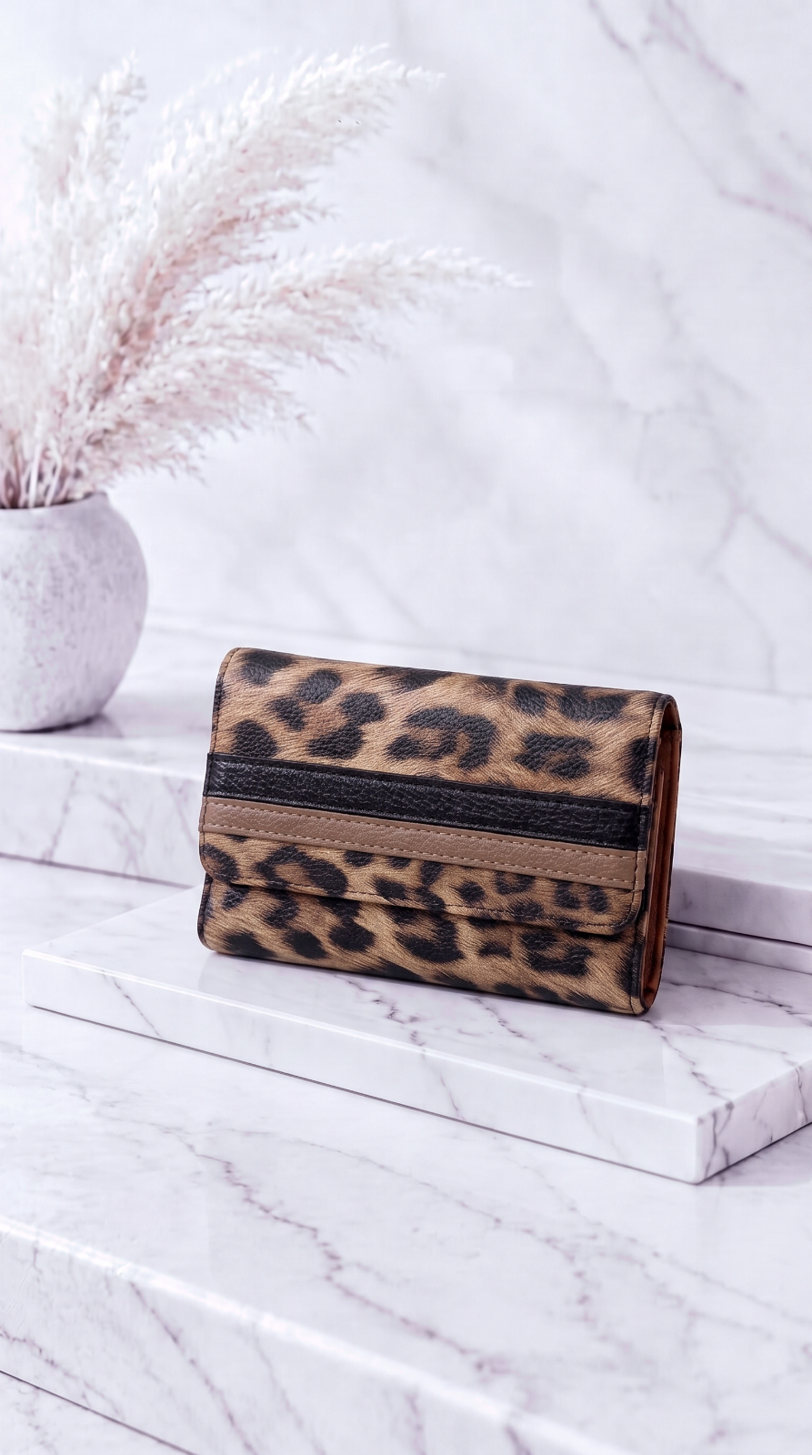 Portemonnaie Mystic Wild *Beige/Schwarz*