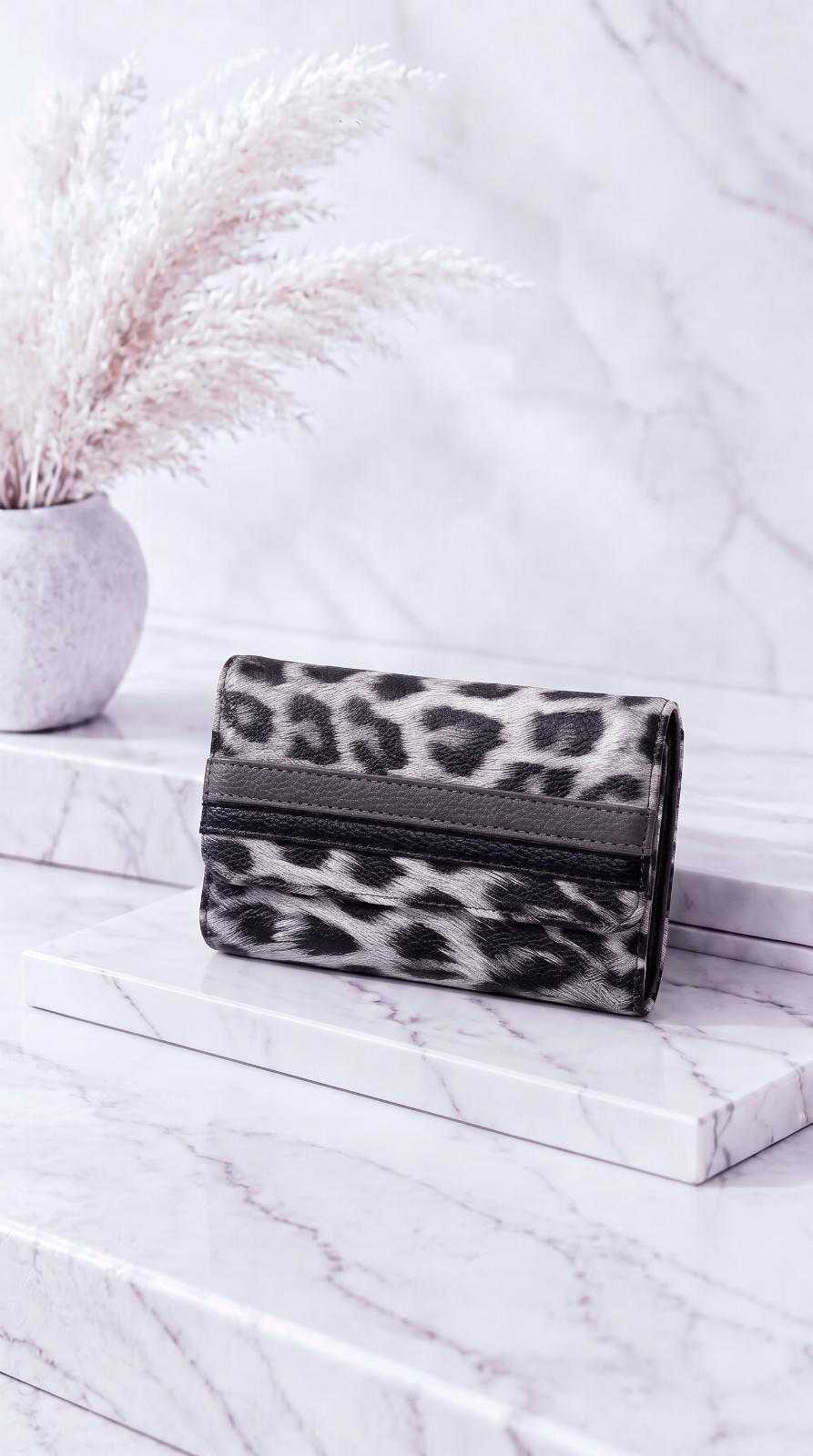 Portemonnaie Mystic Wild *Schwarz/Grau*