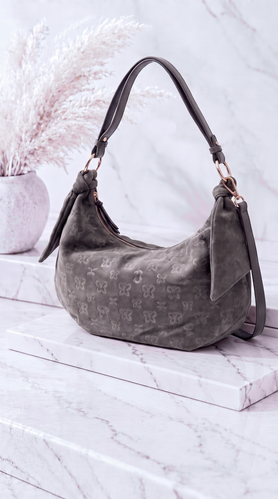 Handtasche Luna Bloom *Grau*